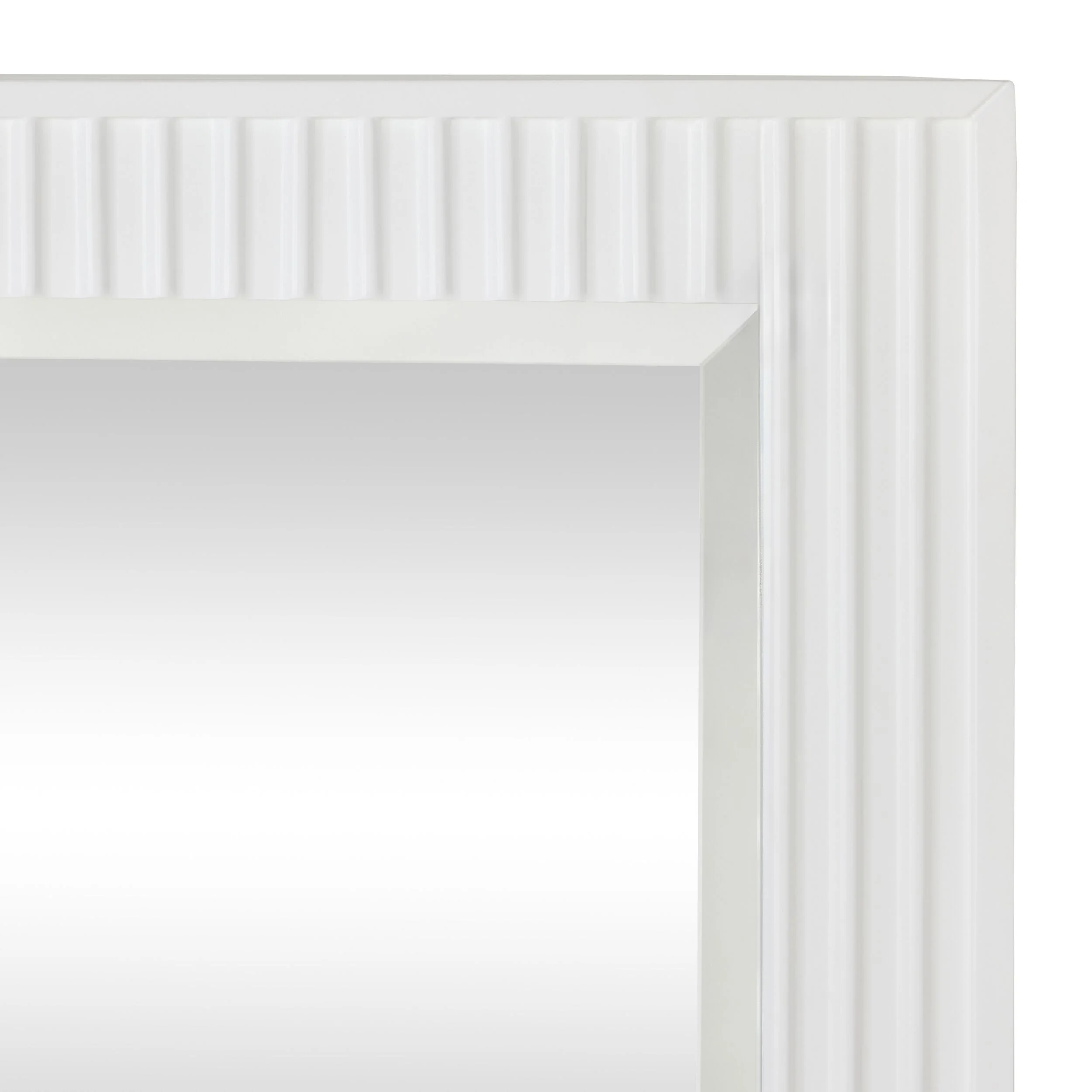 Lennox Vanity Mirror Cabinet White 610x762mm - Image 3
