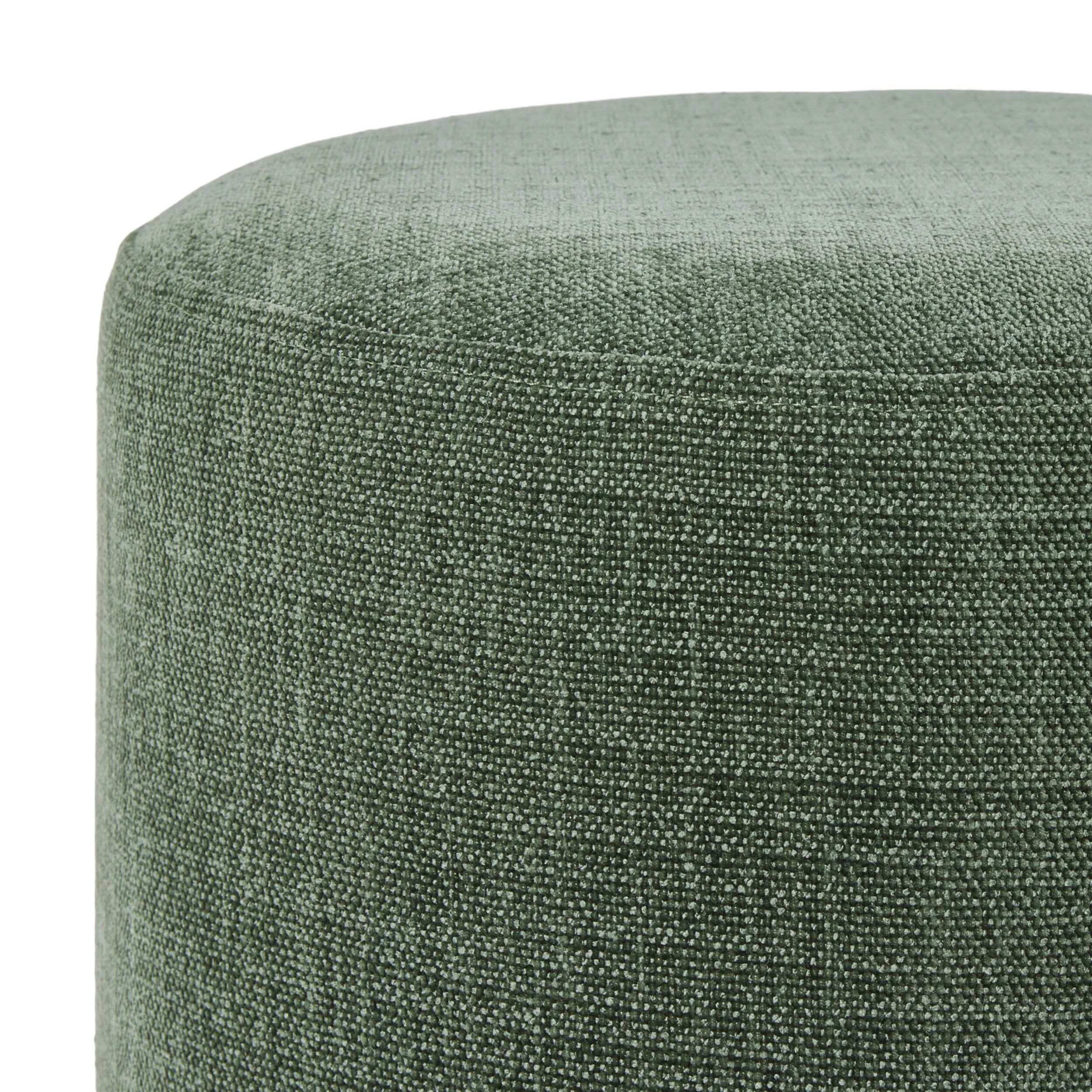 Edie Round Ottoman Solace Moss - Image 3