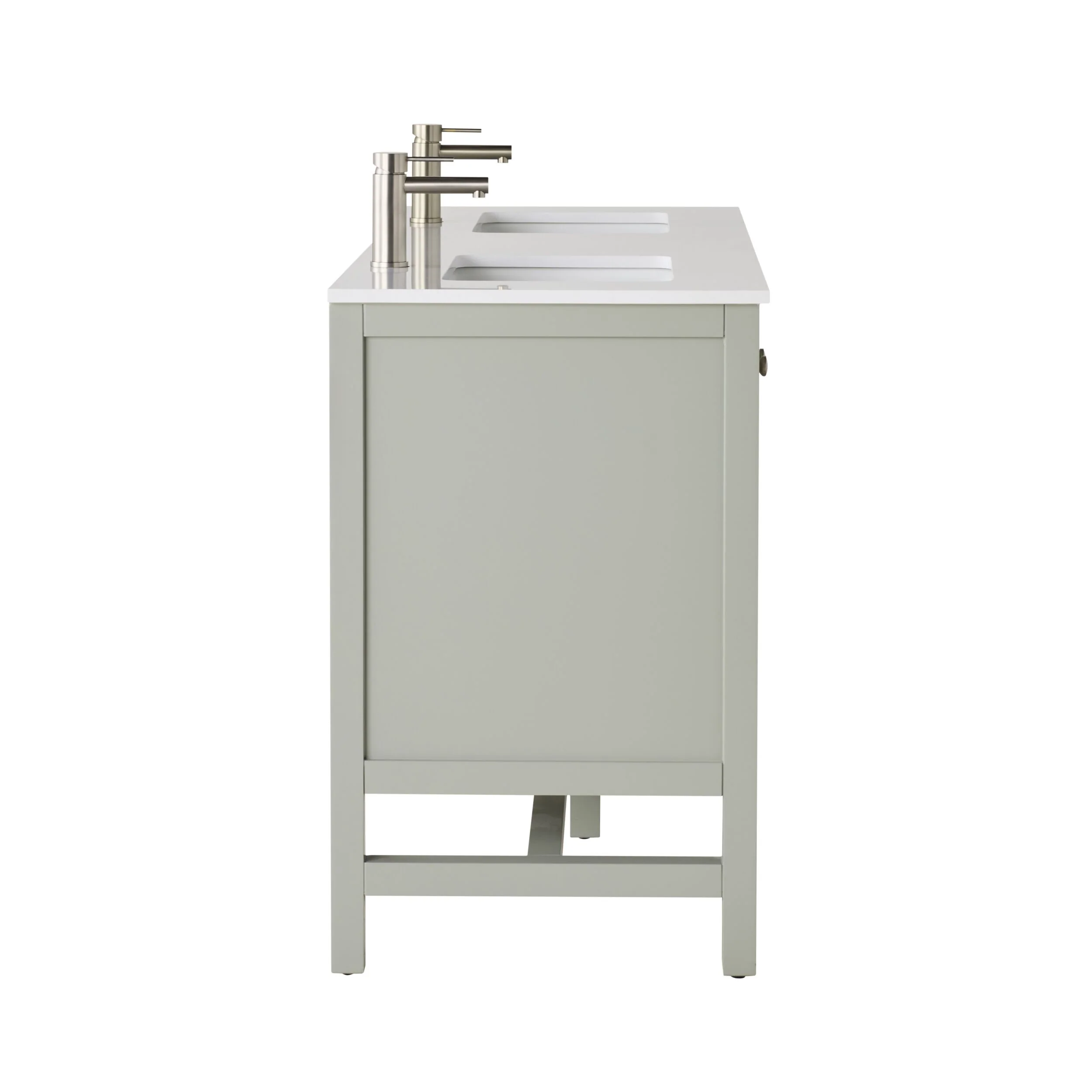 Liam Double Vanity Evergreen Fog 1550mm - Image 4