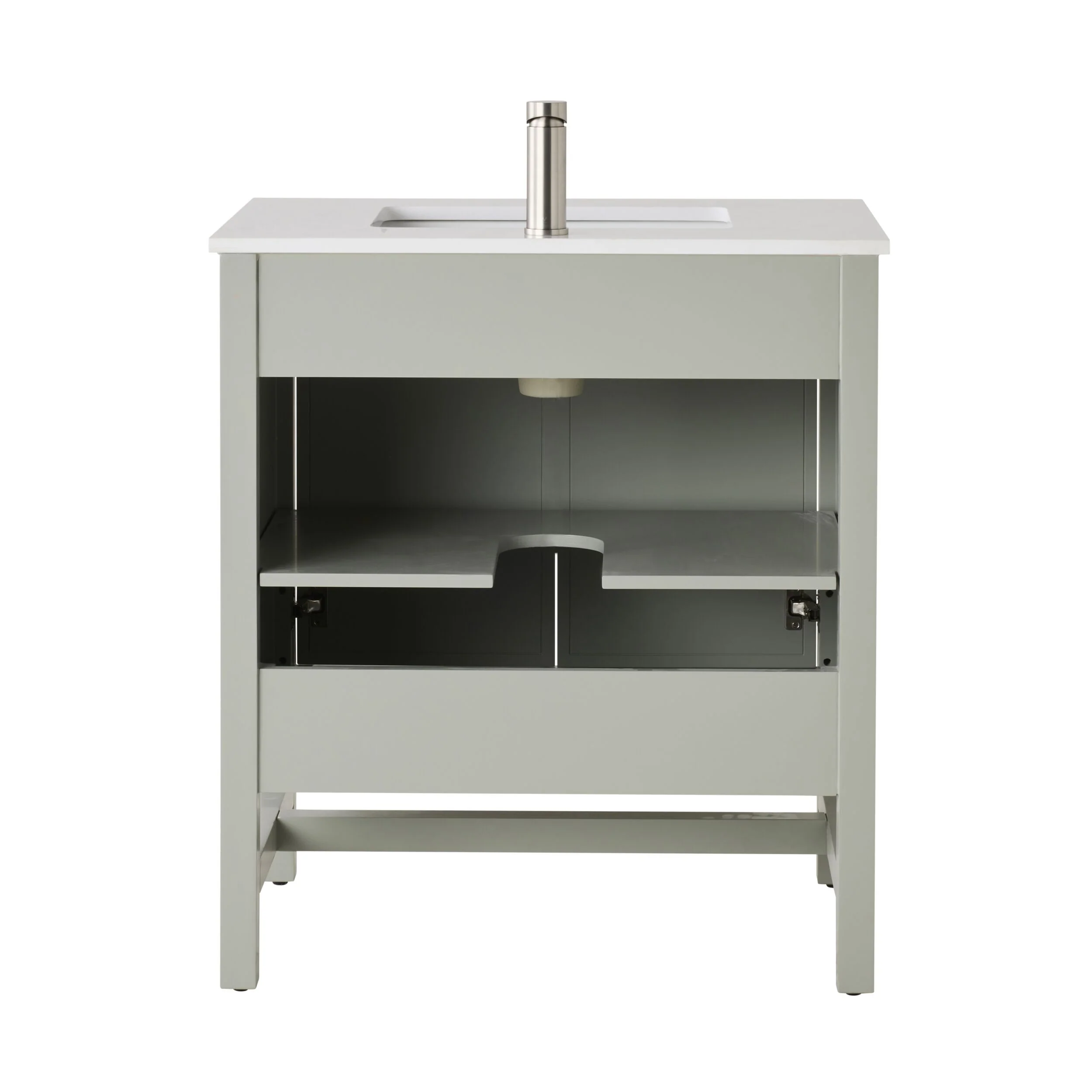 Liam Single Vanity Evergreen Fog 790mm - Image 5