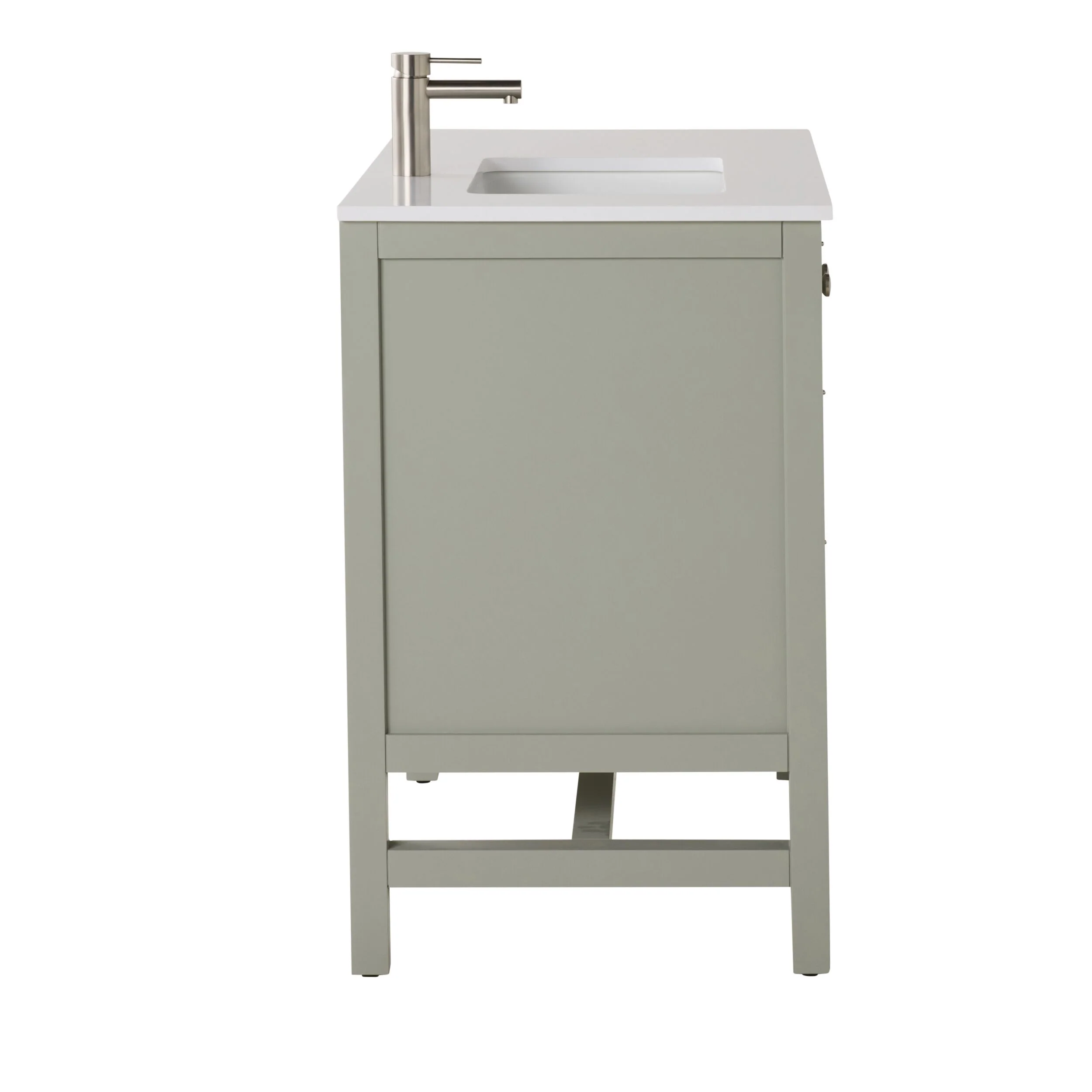 Liam Single Vanity Evergreen Fog 940mm - Image 4