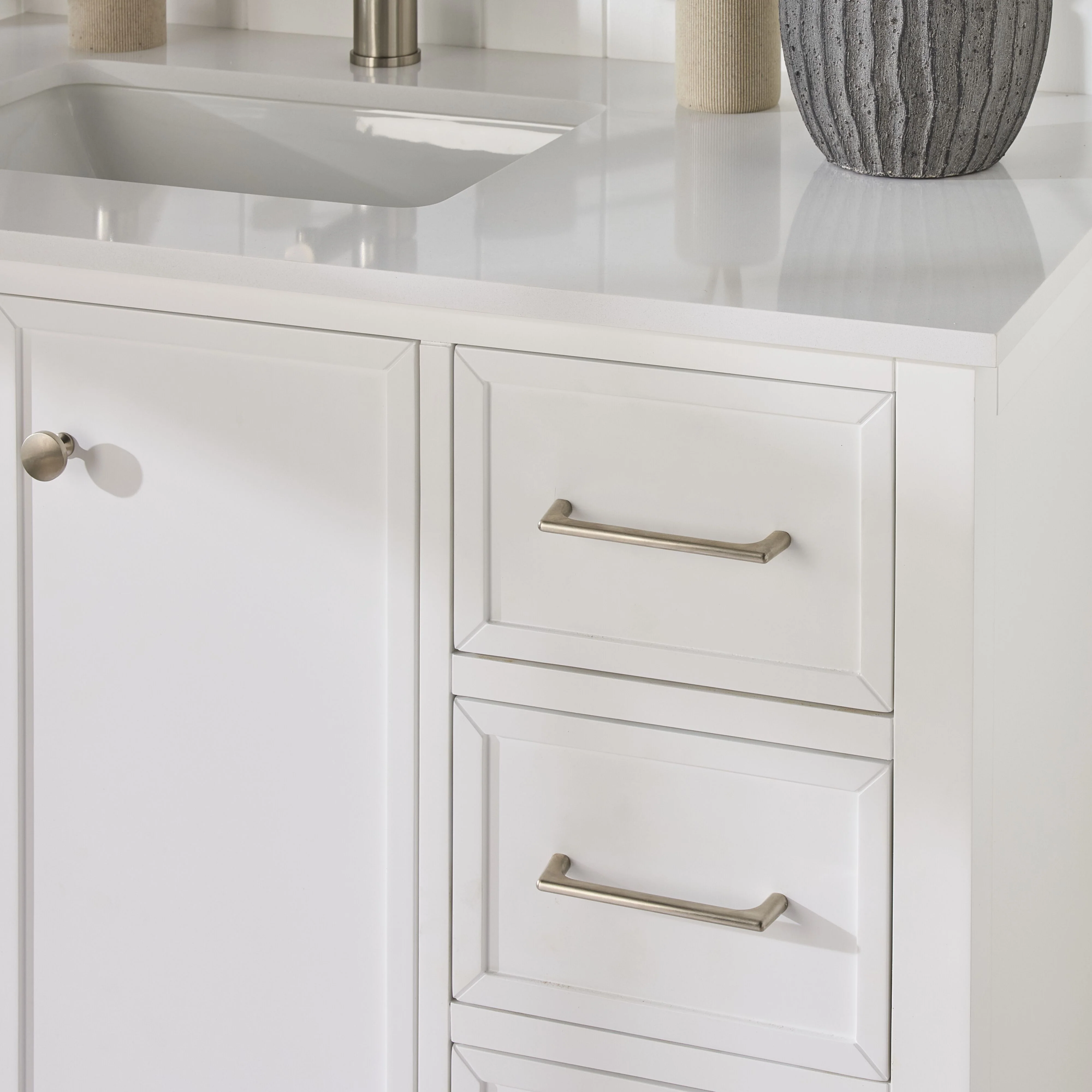 Liam Single Vanity White 940mm - Image 11