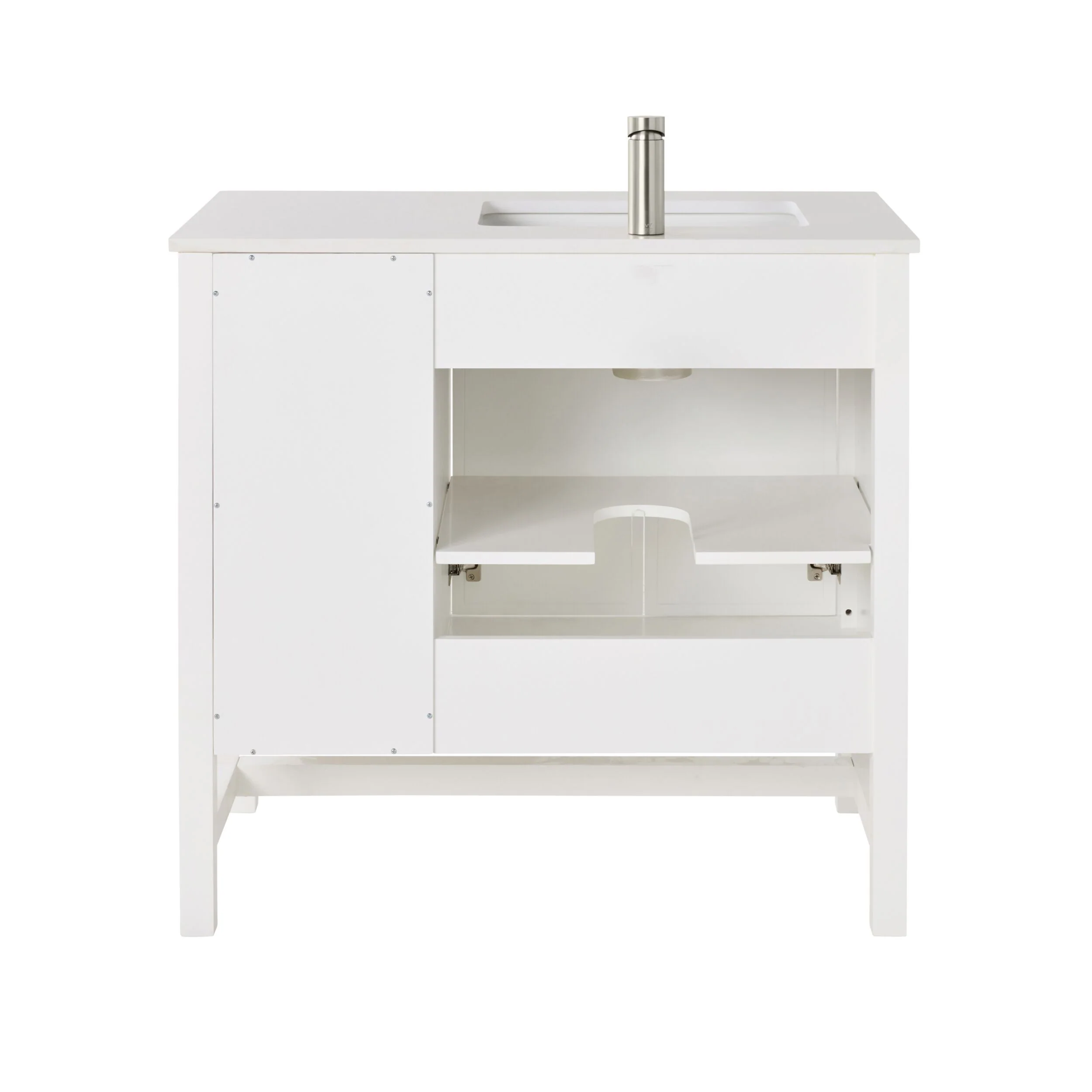 Liam Single Vanity White 940mm - Image 6