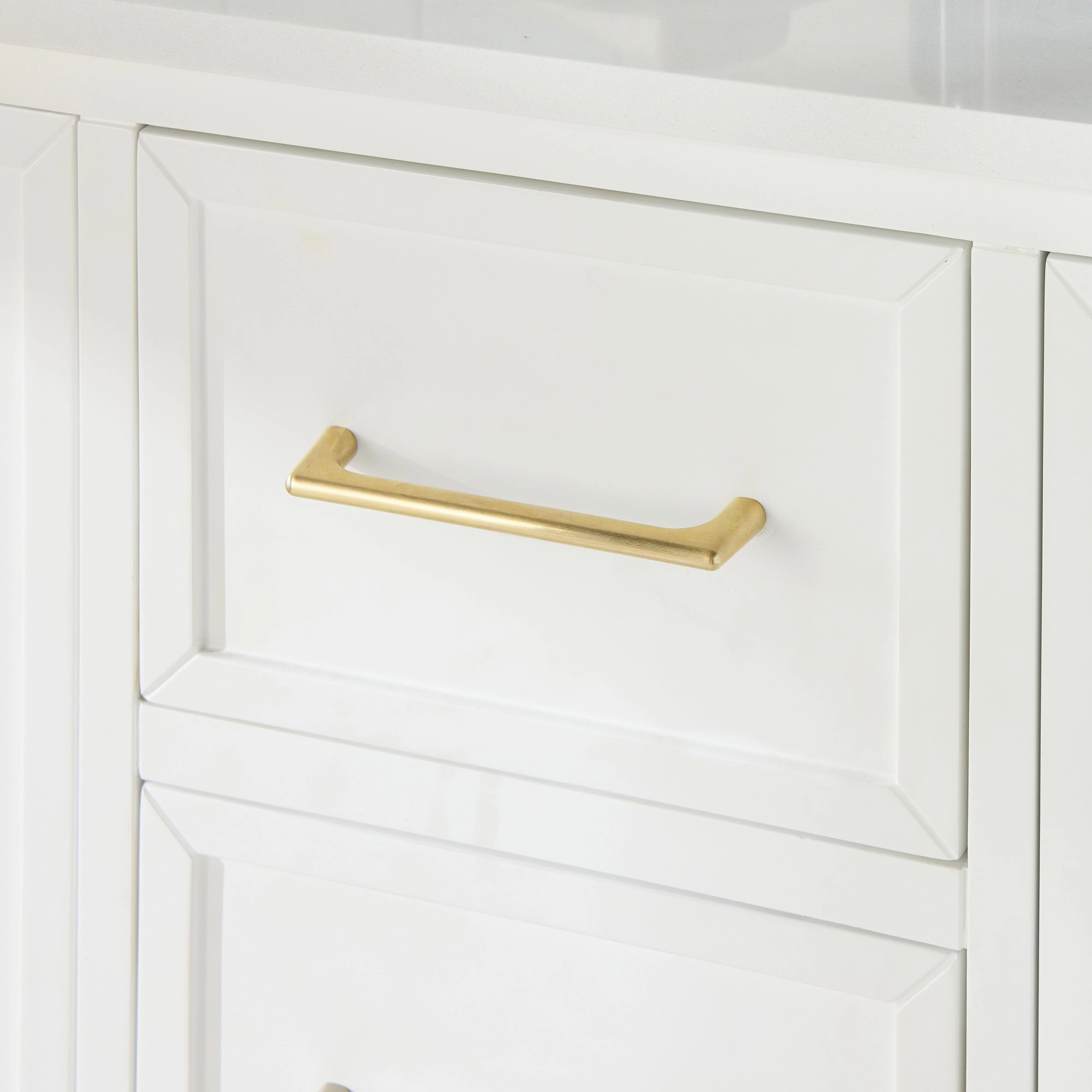 Liam Vanity Drawer Handle Brushed Gold - Image 3