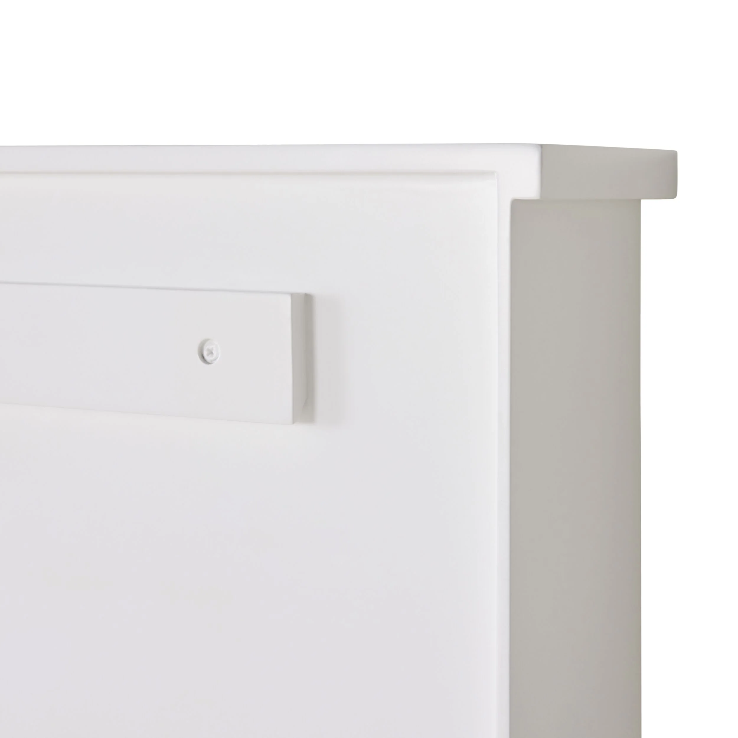 Liam Vanity Mirror Cabinet White 610x762mm - Image 4