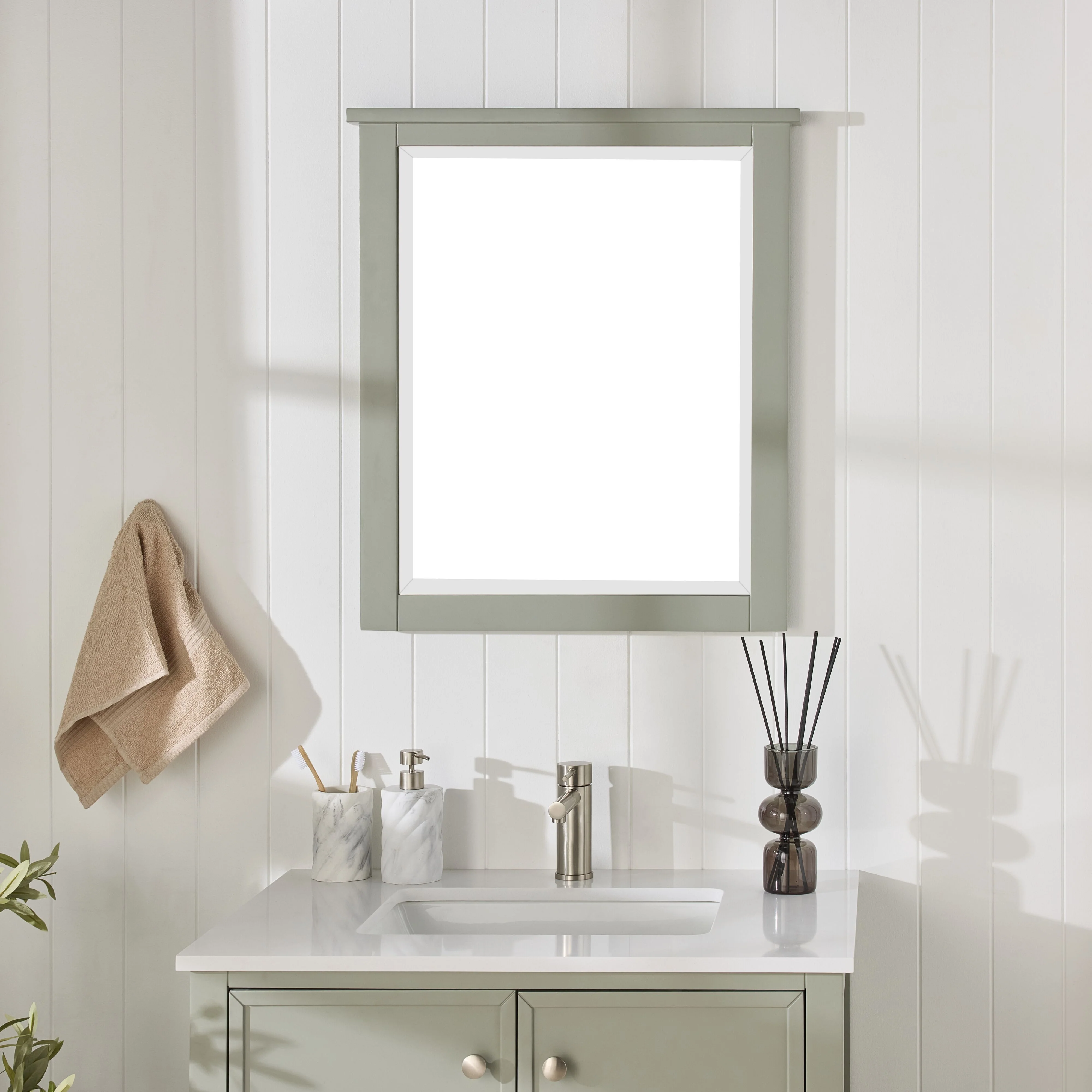 Liam Vanity Mirror Evergreen Fog 610x712mm - Image 5