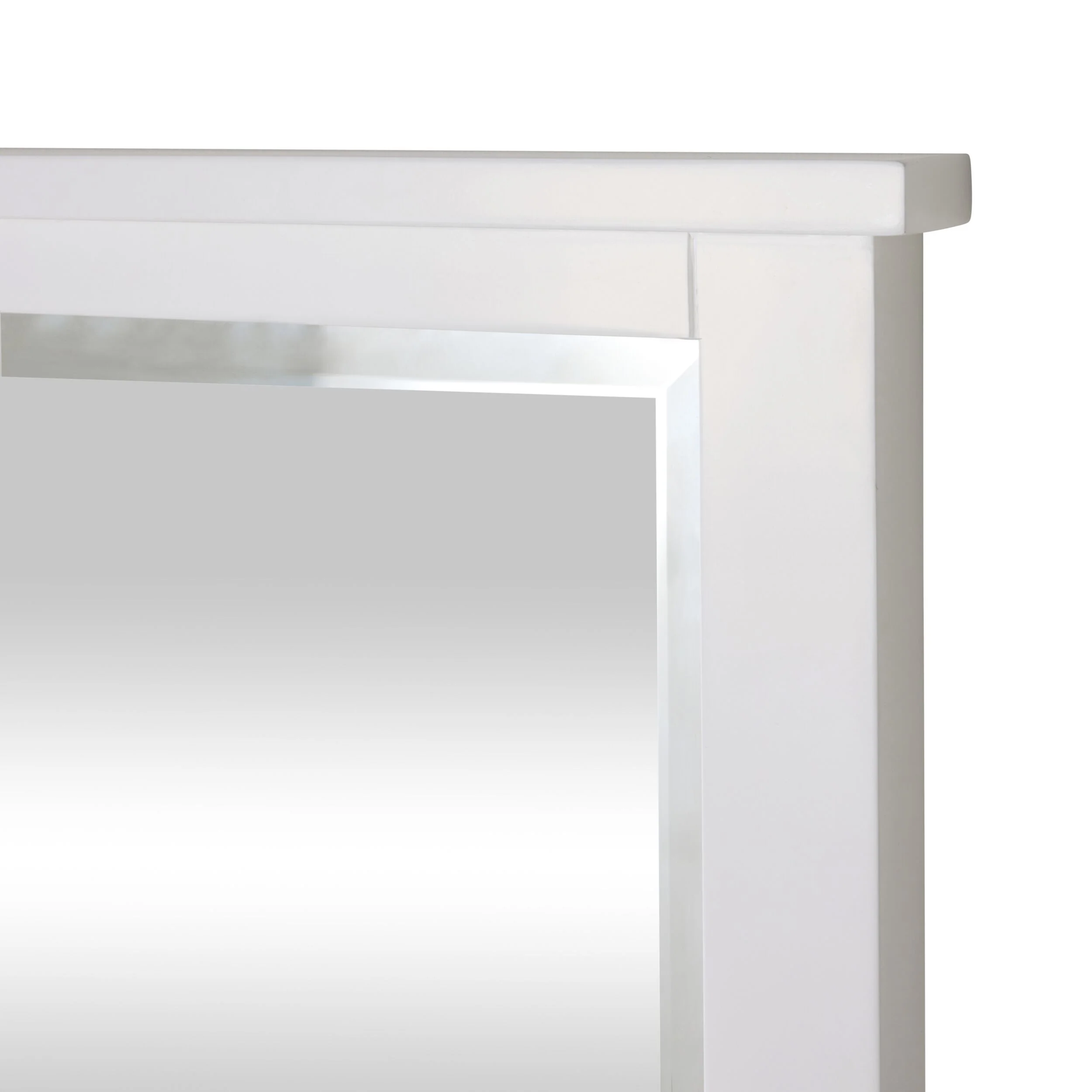 Liam Vanity Mirror White 610x712mm - Image 2