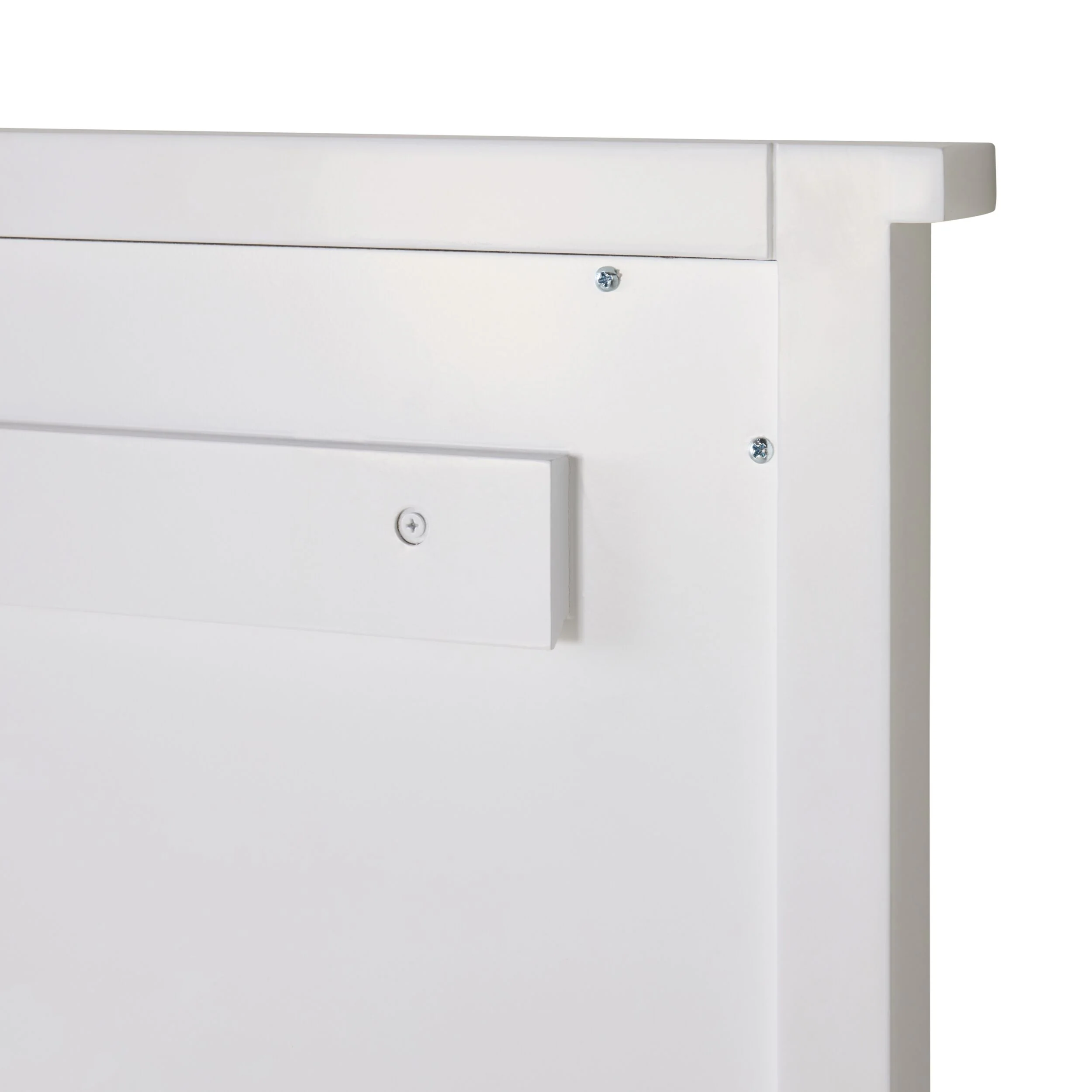 Liam Vanity Mirror White 610x712mm - Image 4
