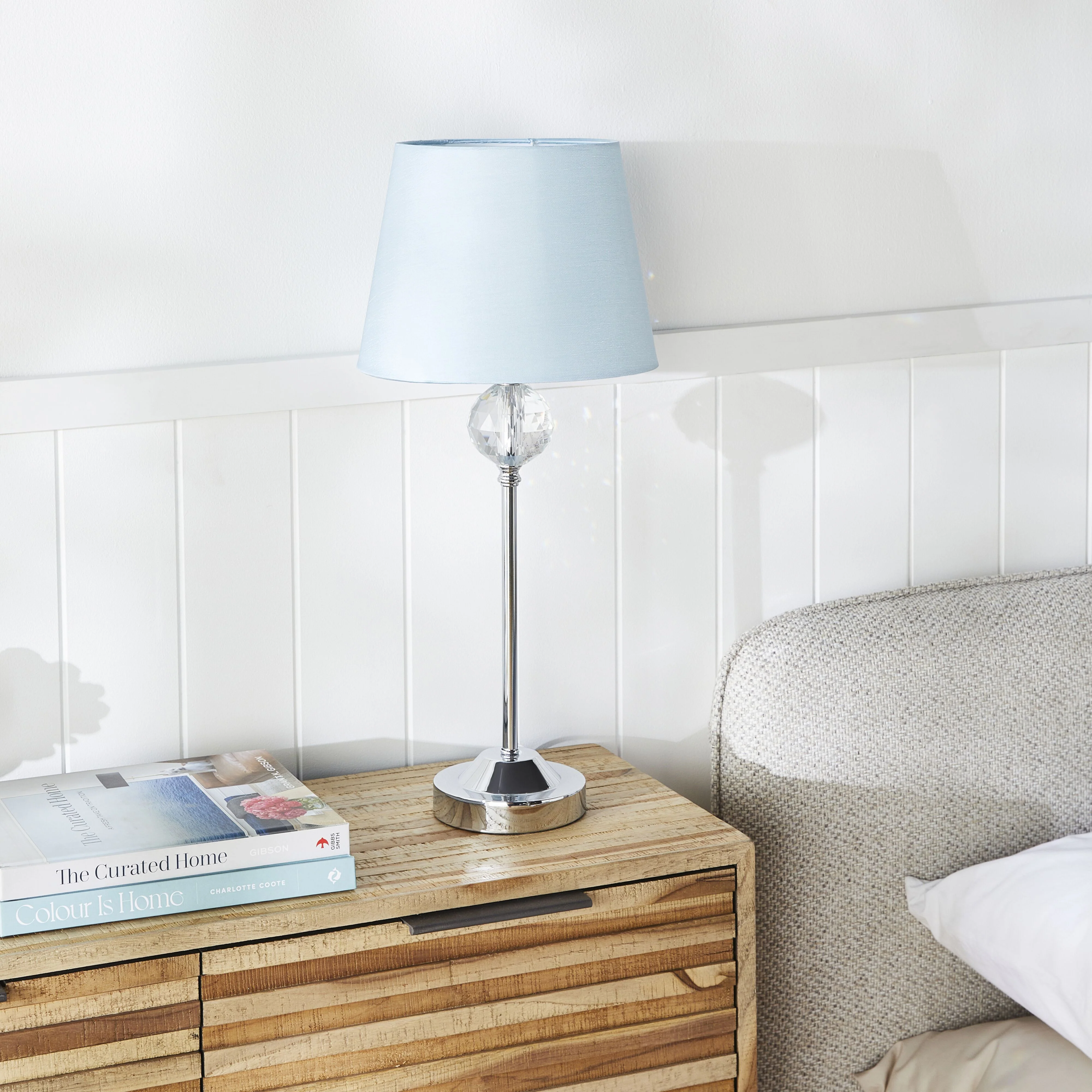 Lillya Crystal Glass Table Lamp 54cm - Image 3