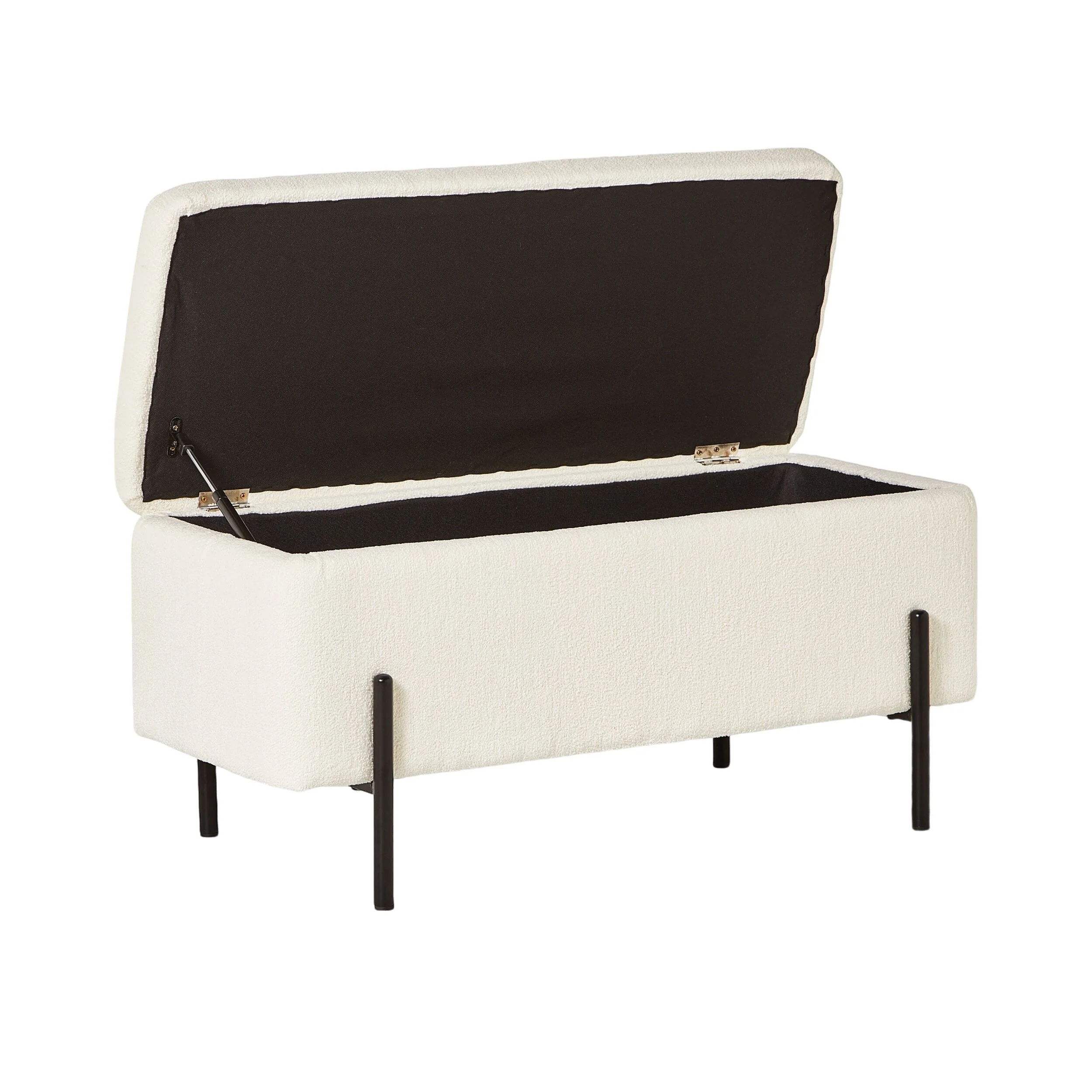 Lily Rectangle Bench Alba Ice White - Image 3