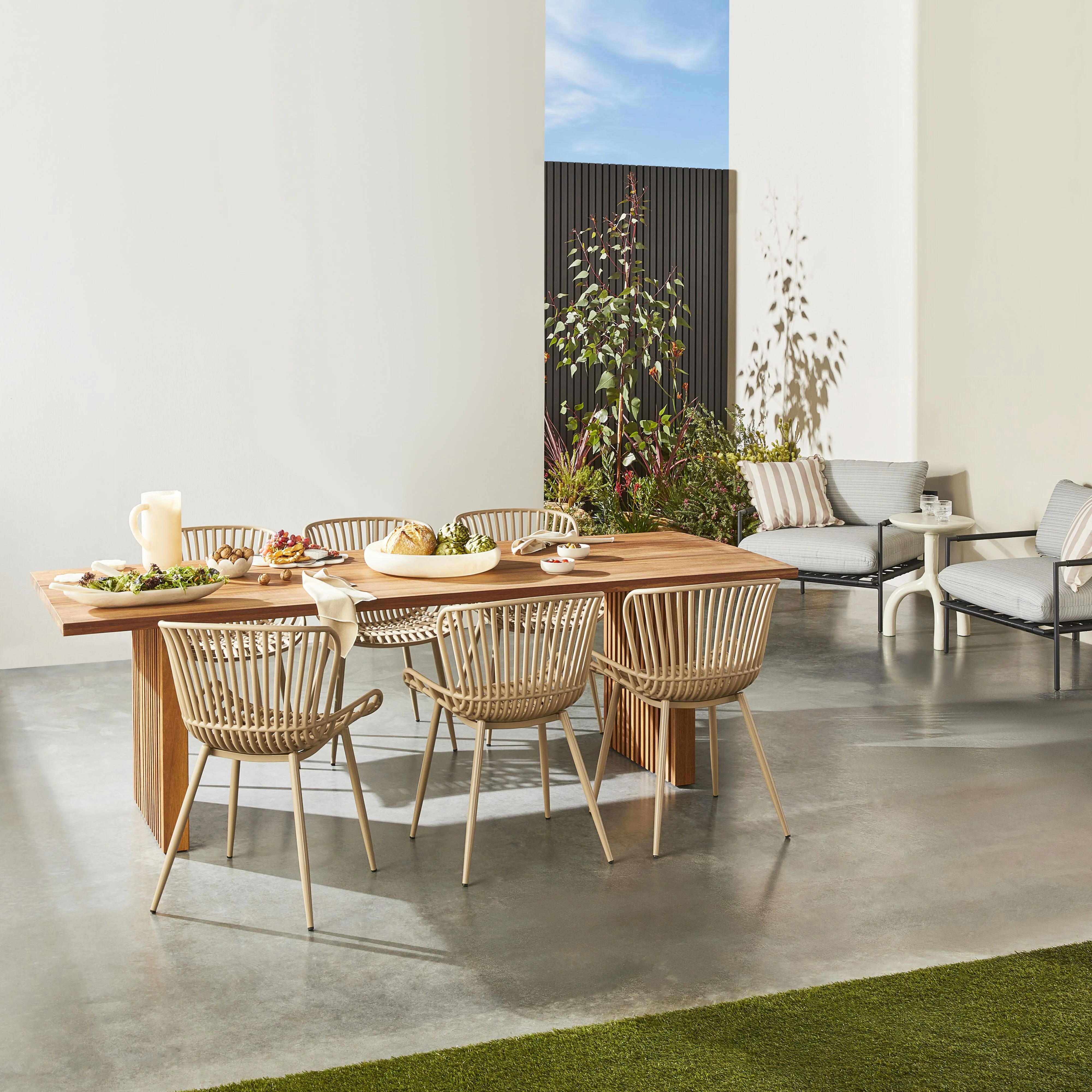 Lini Dining Chair Taupe - Image 5