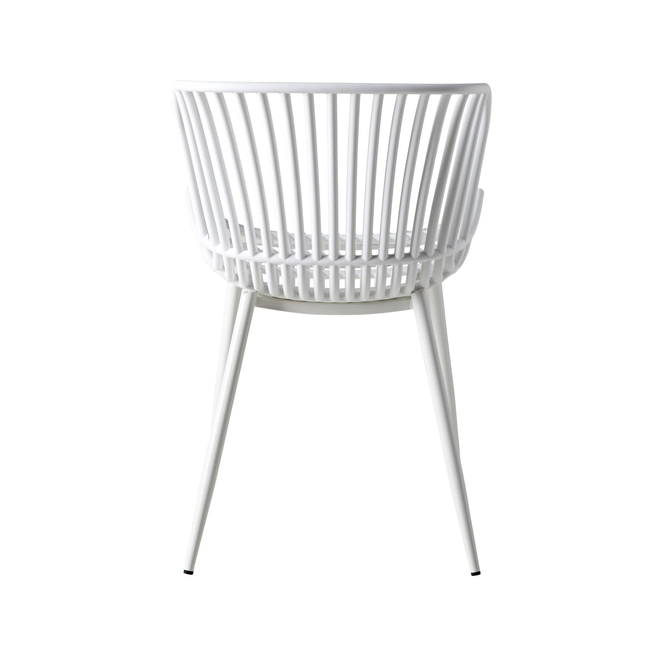 Lini Outdoor Dining Chair White - Image 4