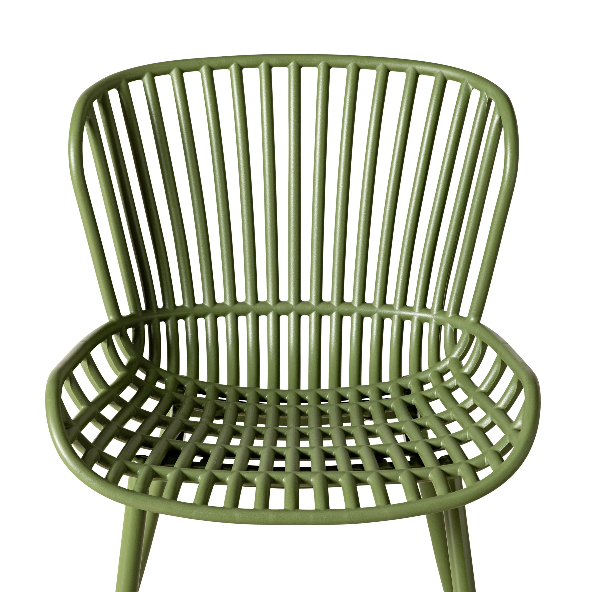 Lini Outdoor Dining Chair Khaki Green - Image 5