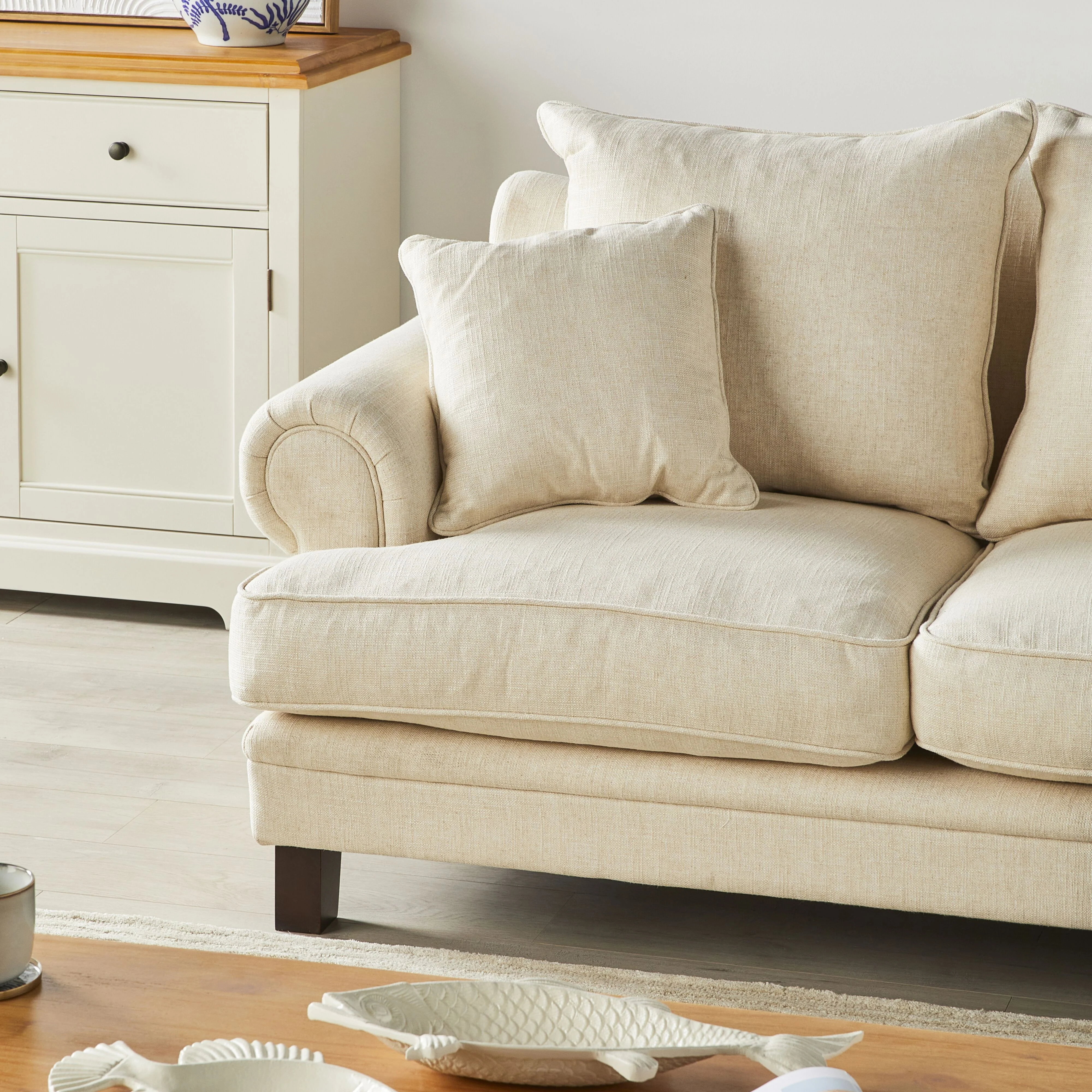Lisette 2.5 Seater Sofa Dublin Linen - Image 7