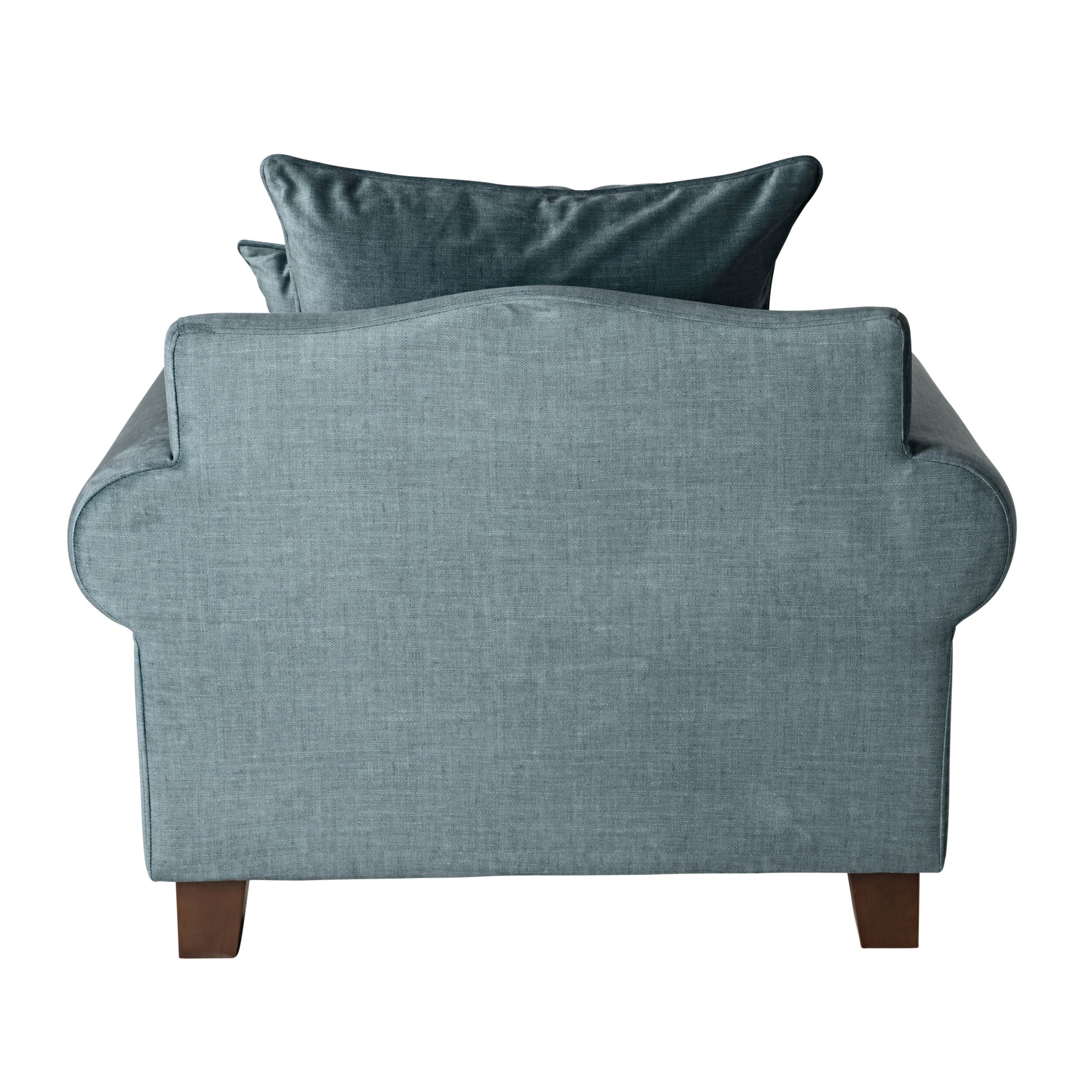 Lisette Velvet Armchair Aura Emerald - Image 4