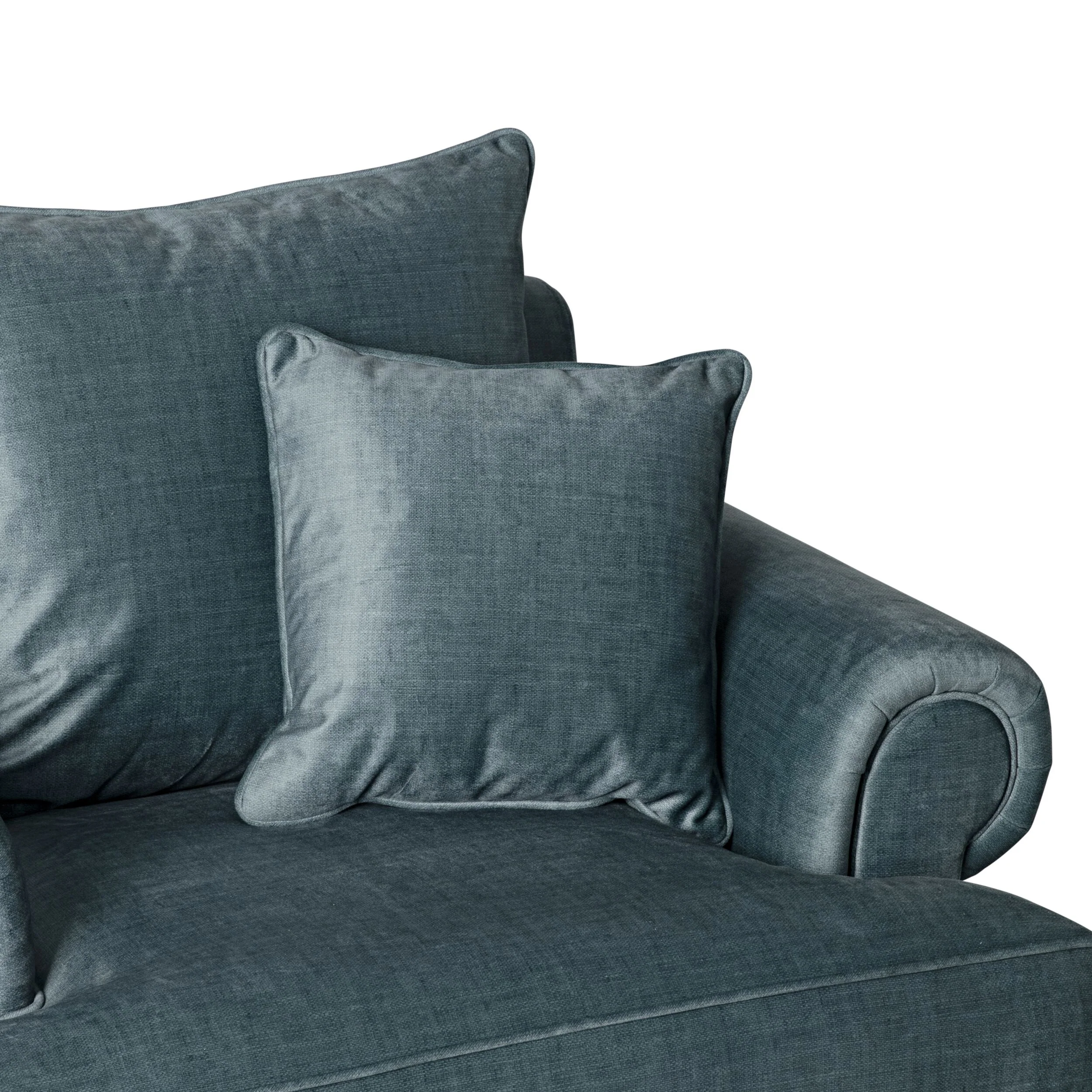 Lisette Velvet Armchair Aura Emerald - Image 5