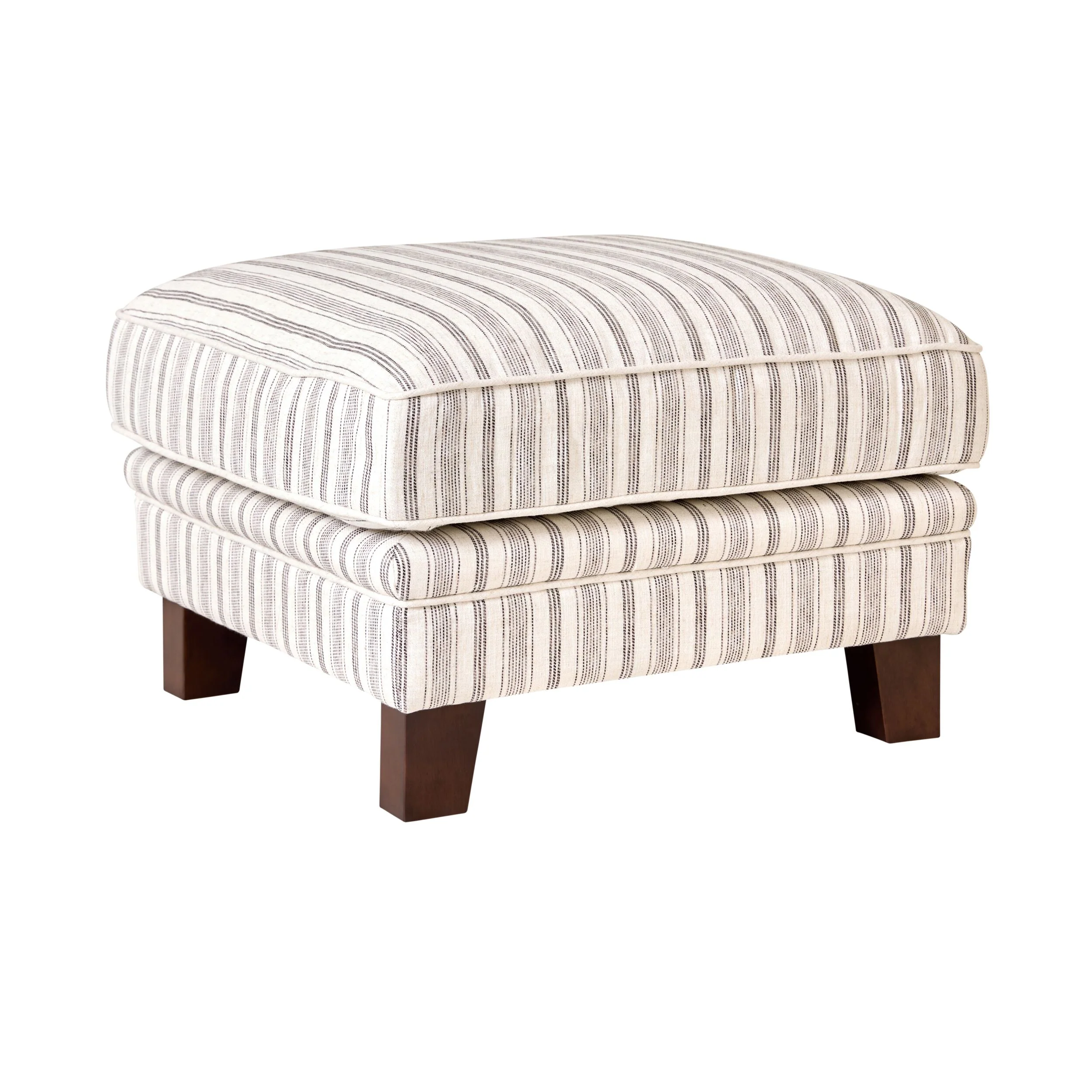 Lisette Ottoman Linen Stripe - Image 2