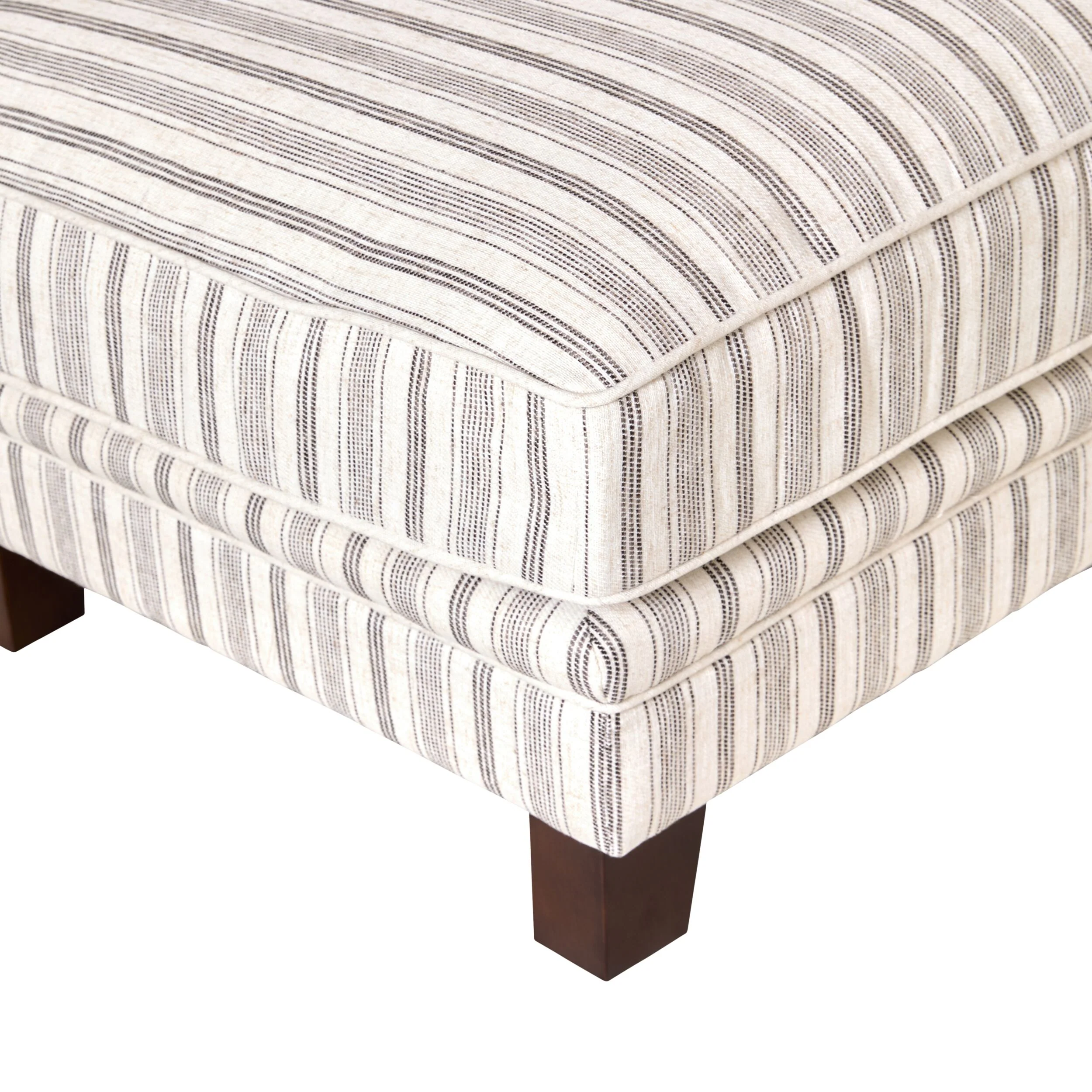 Lisette Ottoman Linen Stripe - Image 3