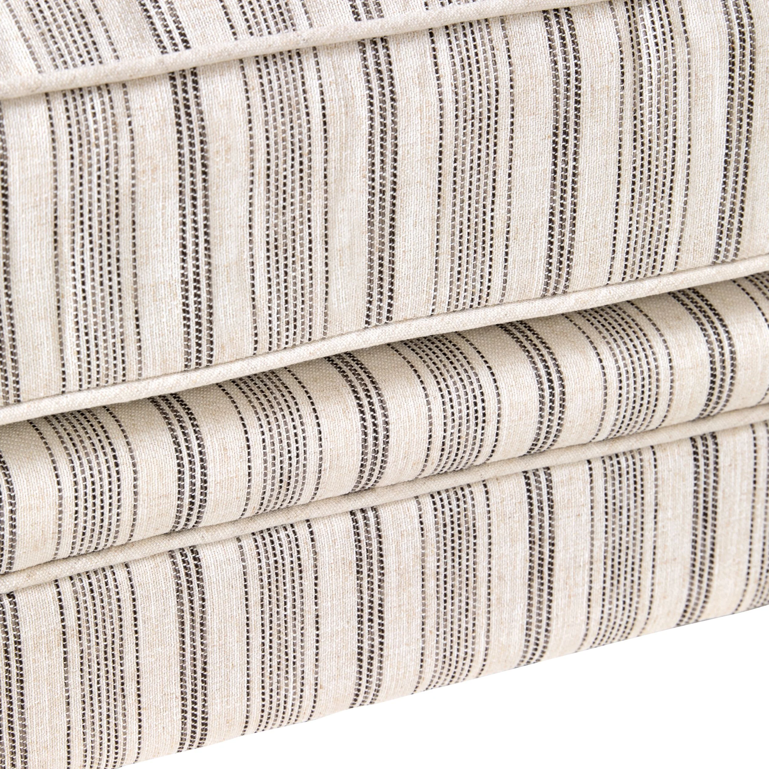 Lisette Ottoman Linen Stripe - Image 4