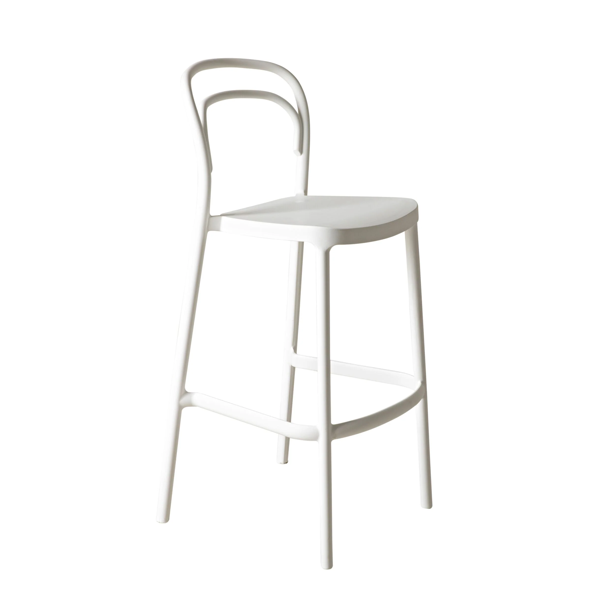 Lola Bar Stool White - Image 2