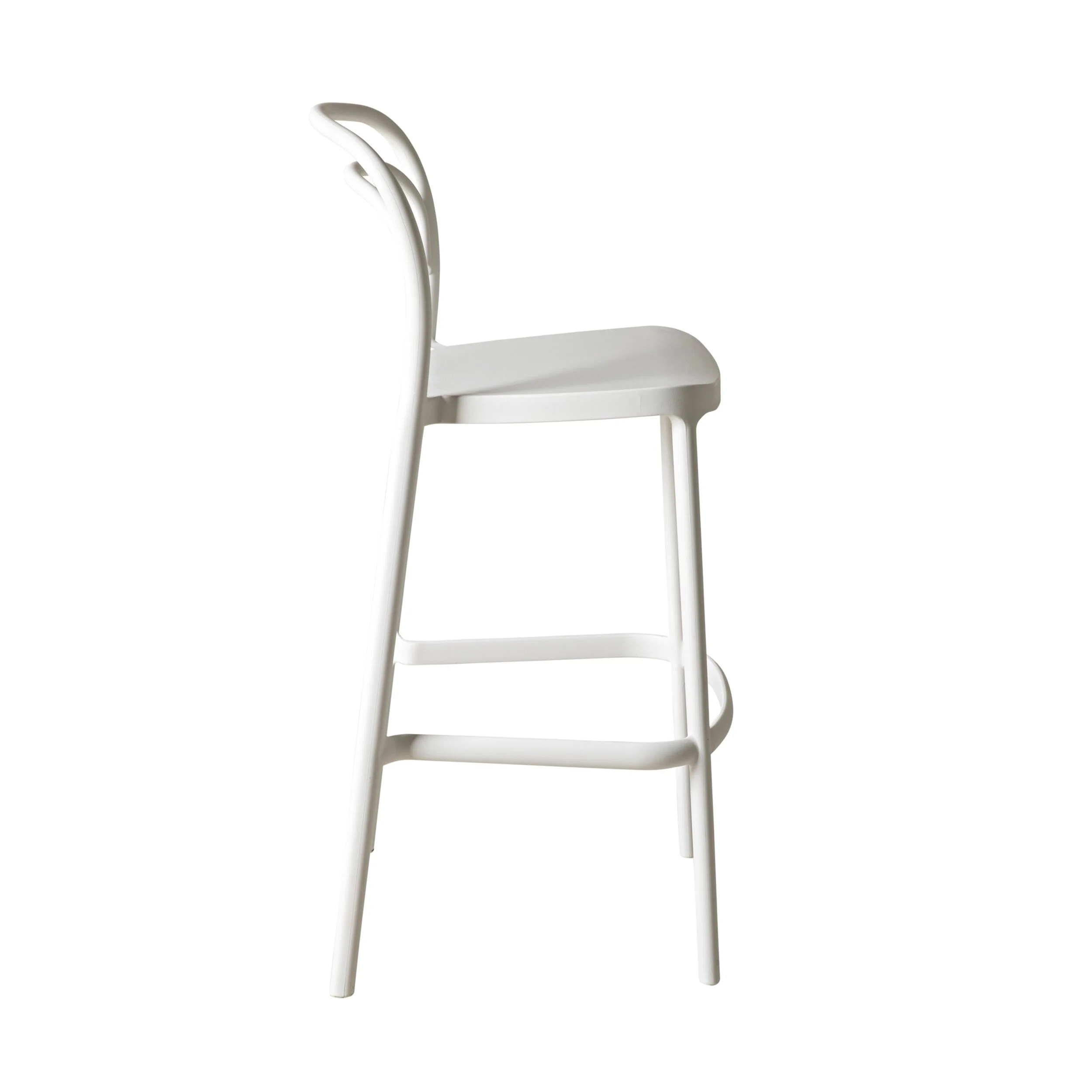 Lola Bar Stool White - Image 3