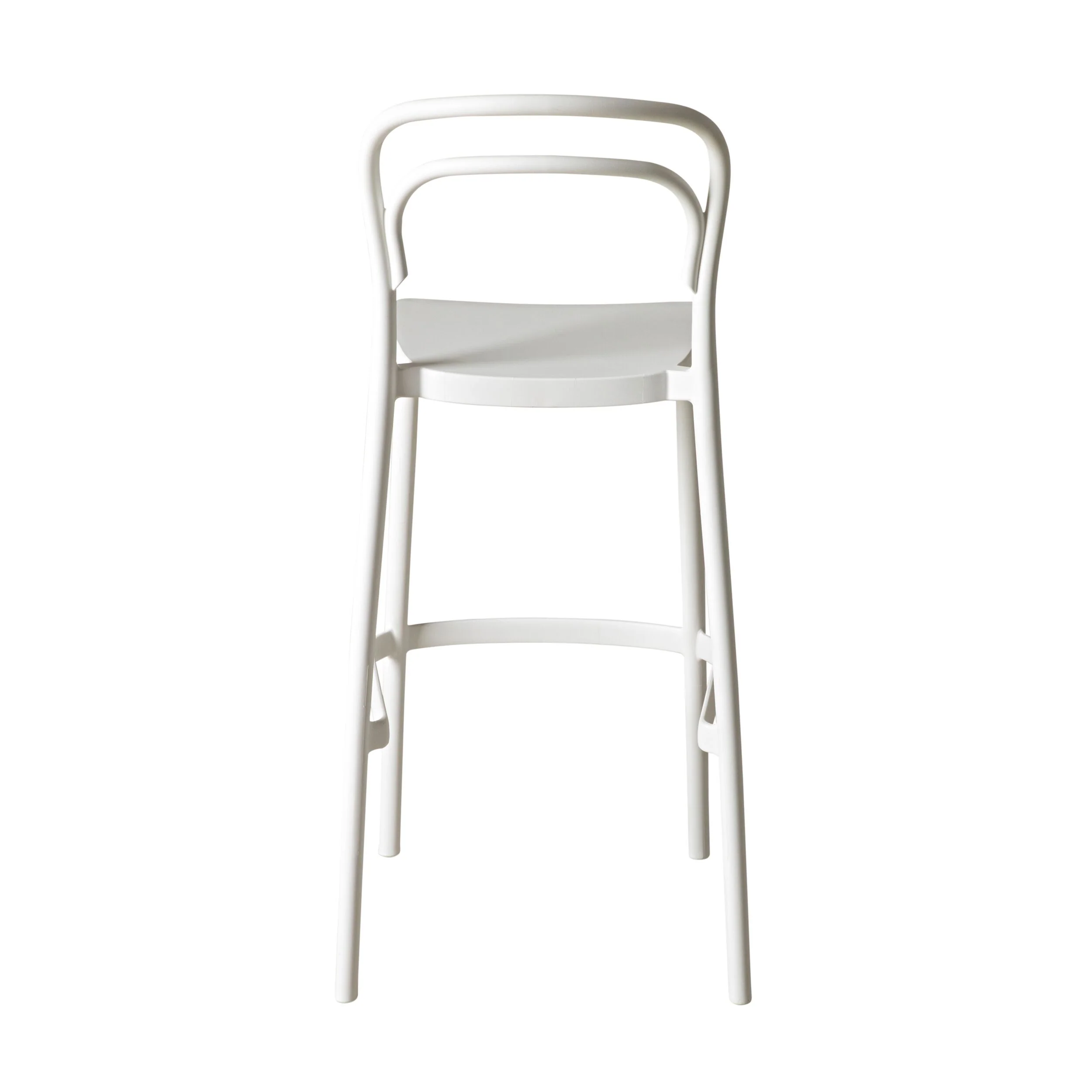 Lola Bar Stool White - Image 4