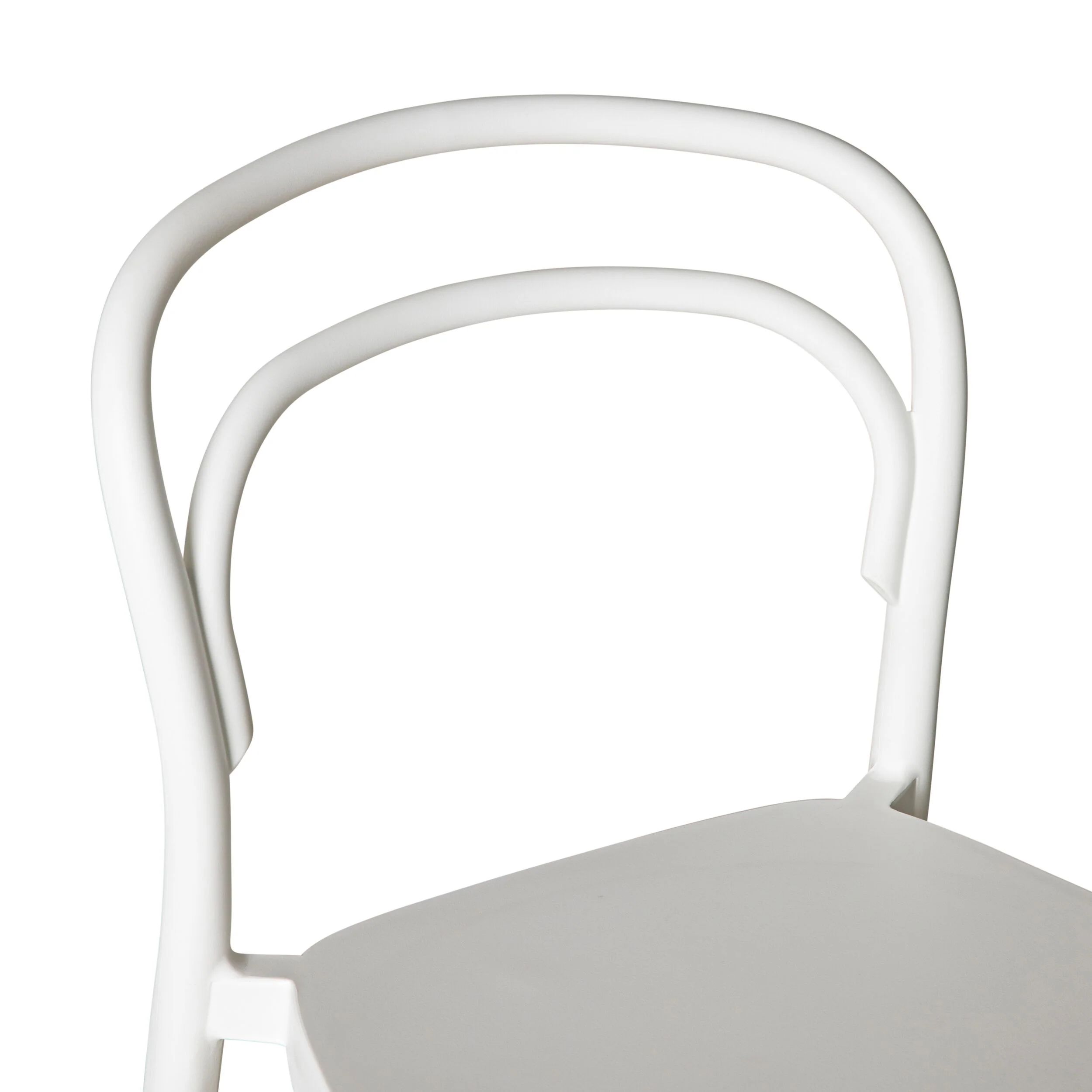 Lola Bar Stool White - Image 6