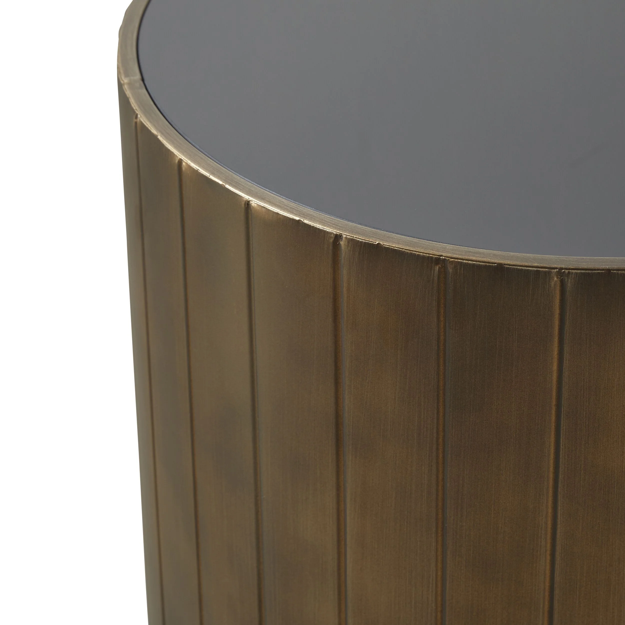 Lola Drum Side Table Large 50.5x50.5x55cm - Image 3
