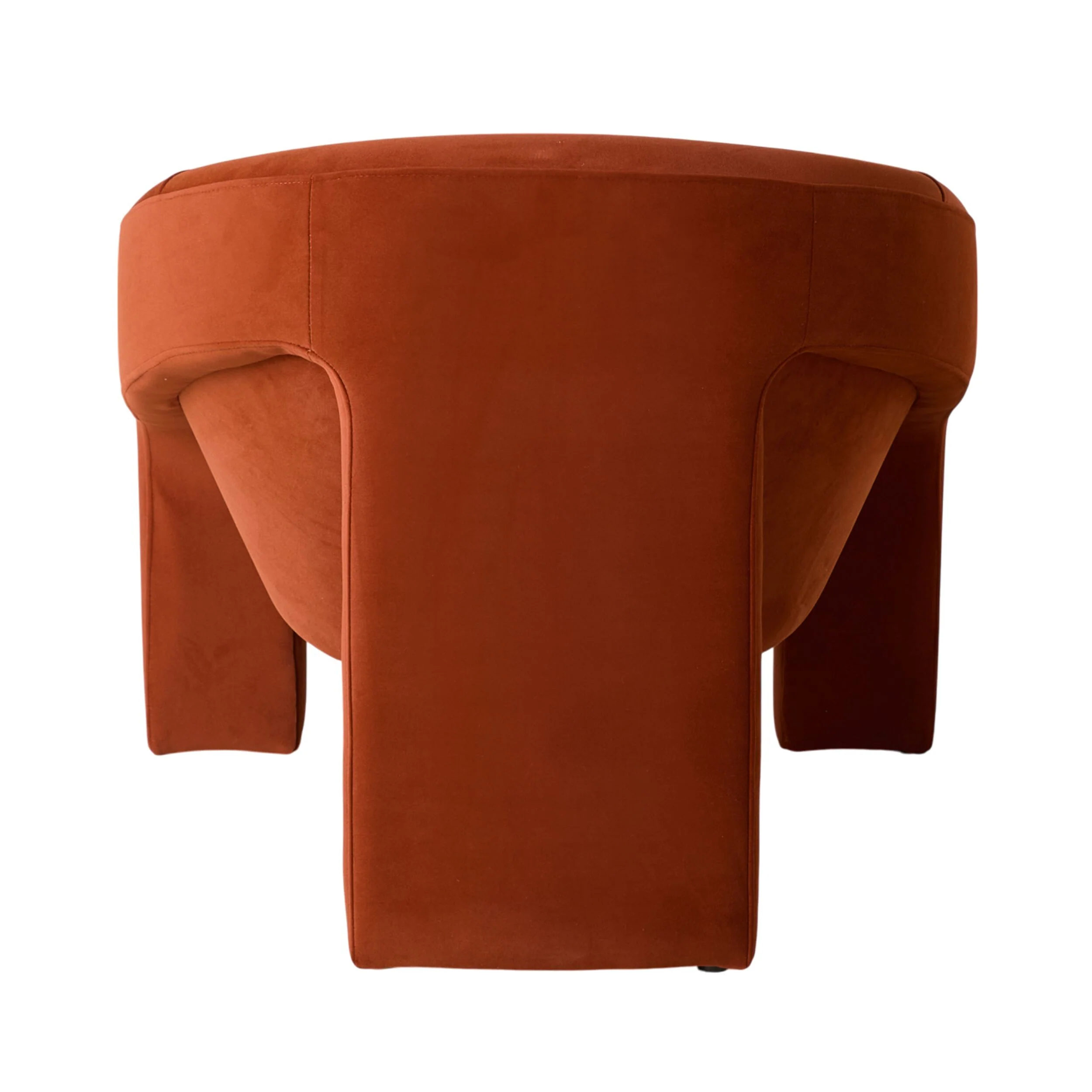 Luka Occasional Chair Velvet Copper - Image 4