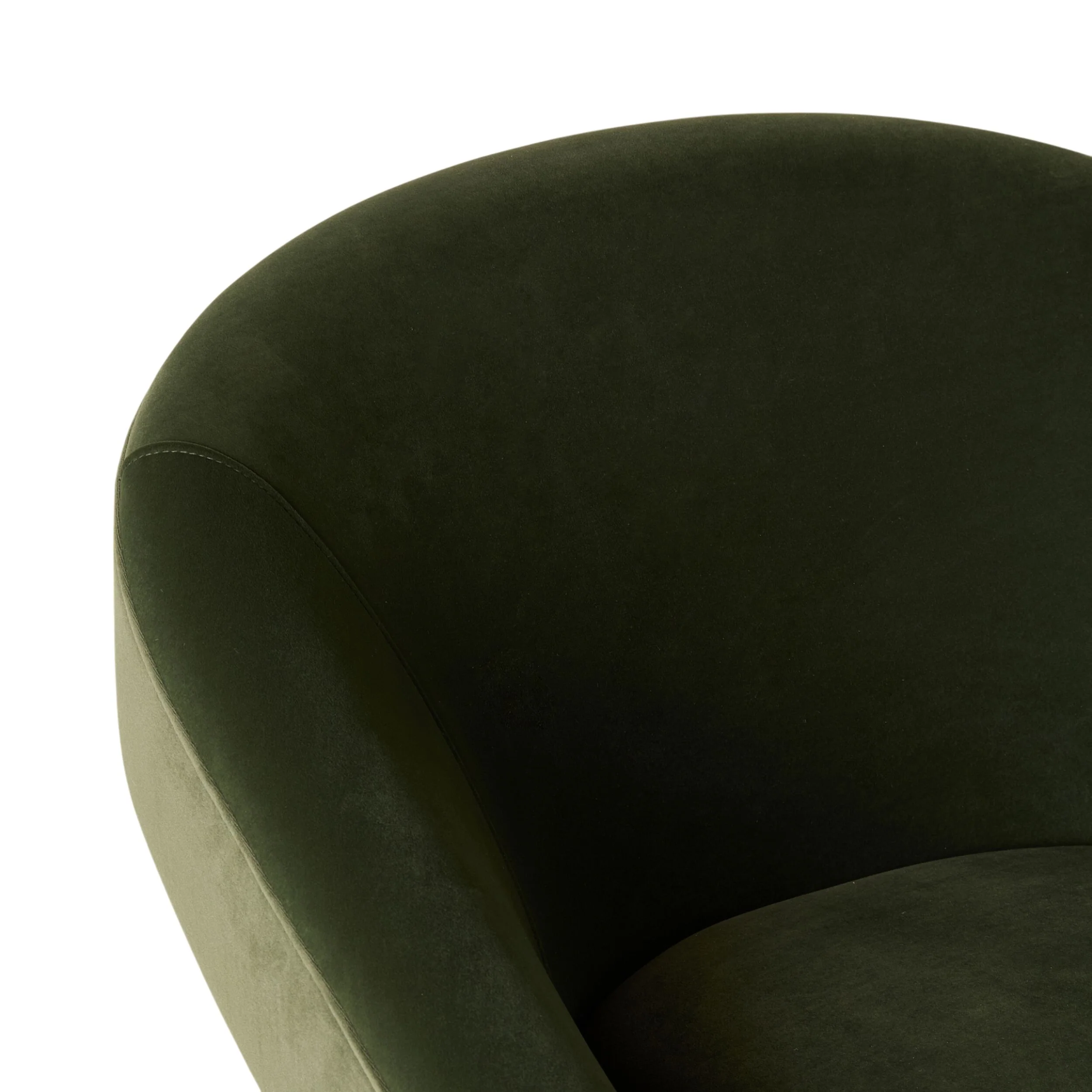 Luka Occasional Chair Velvet Eucalyptus Green - Image 5