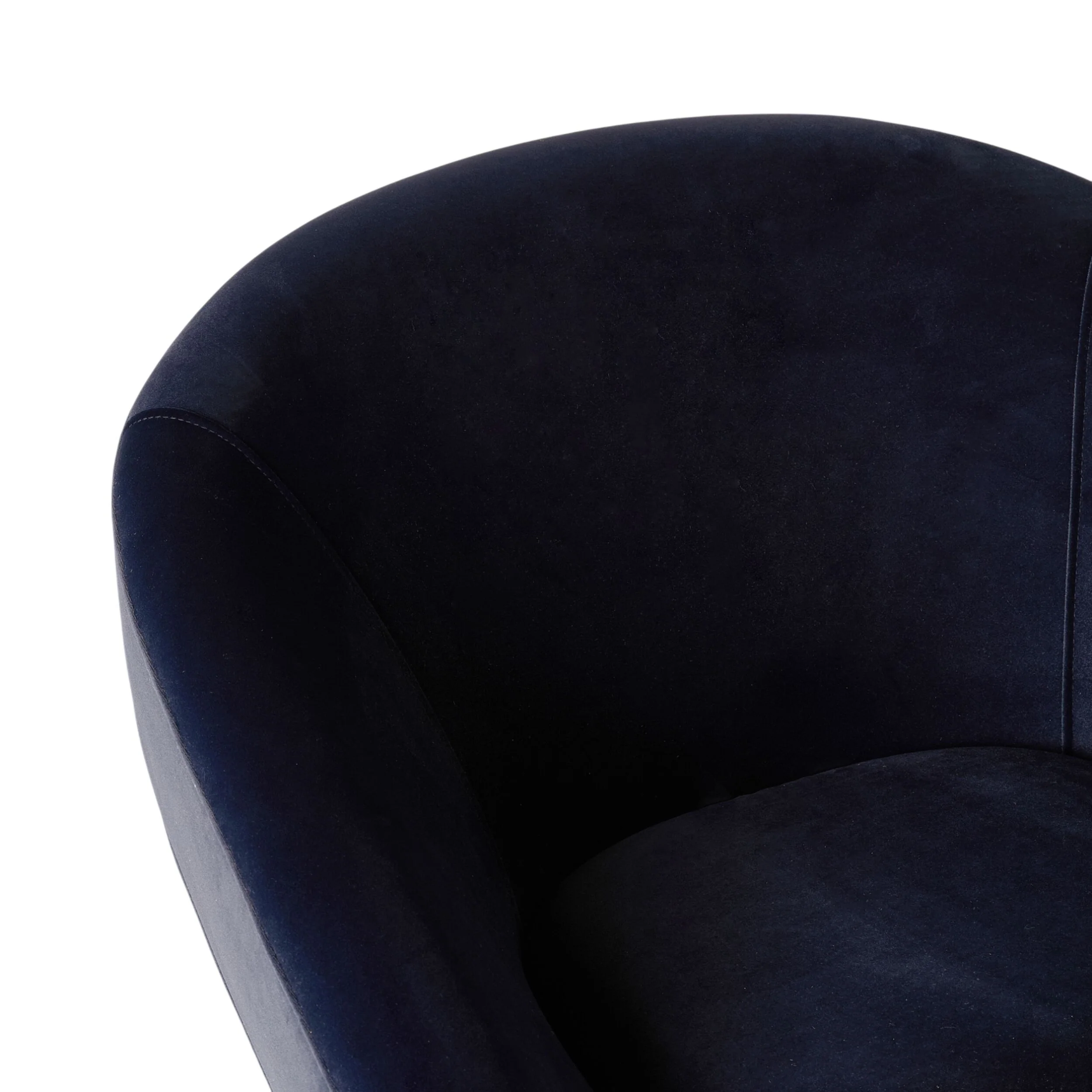 Luka Occasional Chair Velvet Midnight Blue - Image 5