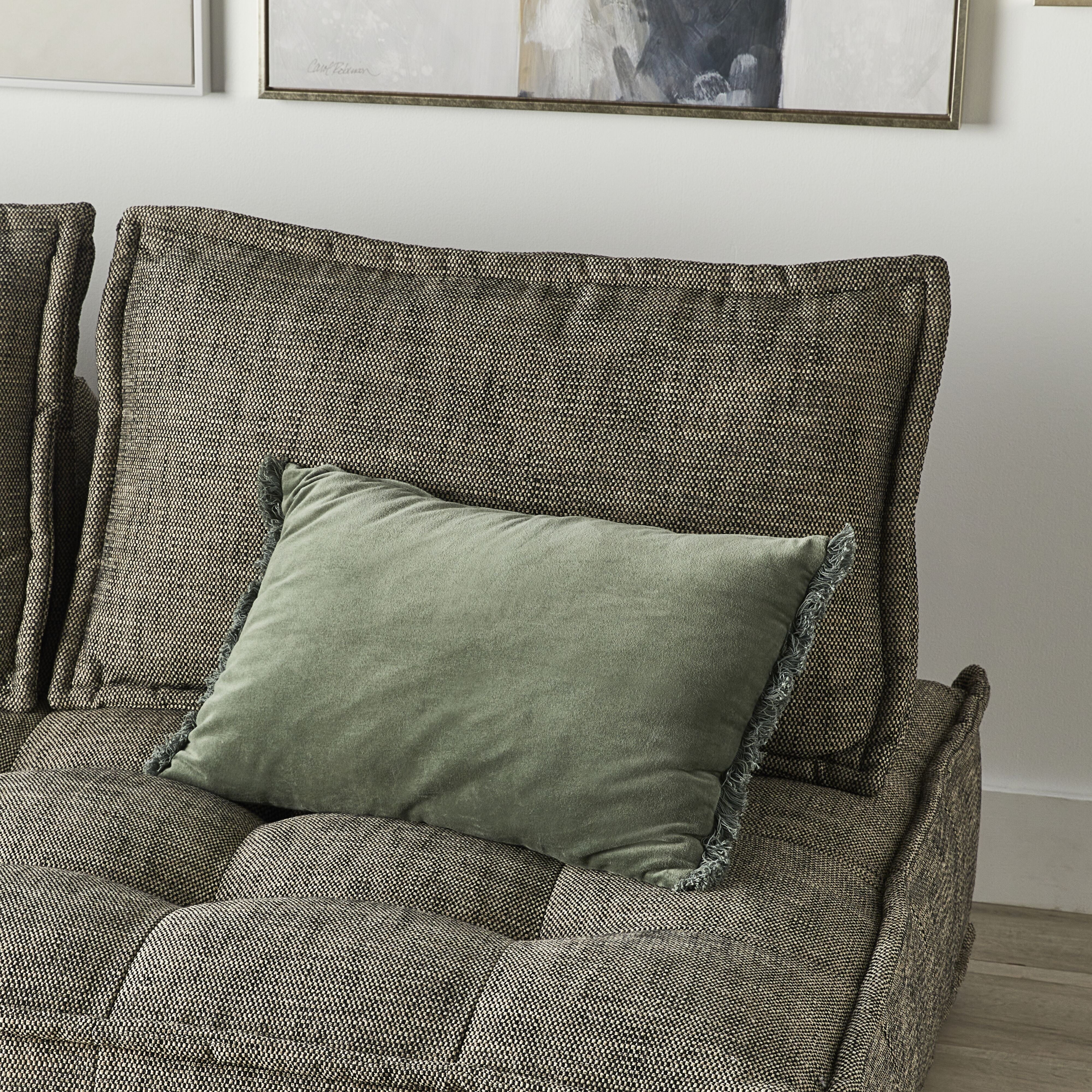 Lulla Sage Cushion 60x40cm - Image 4