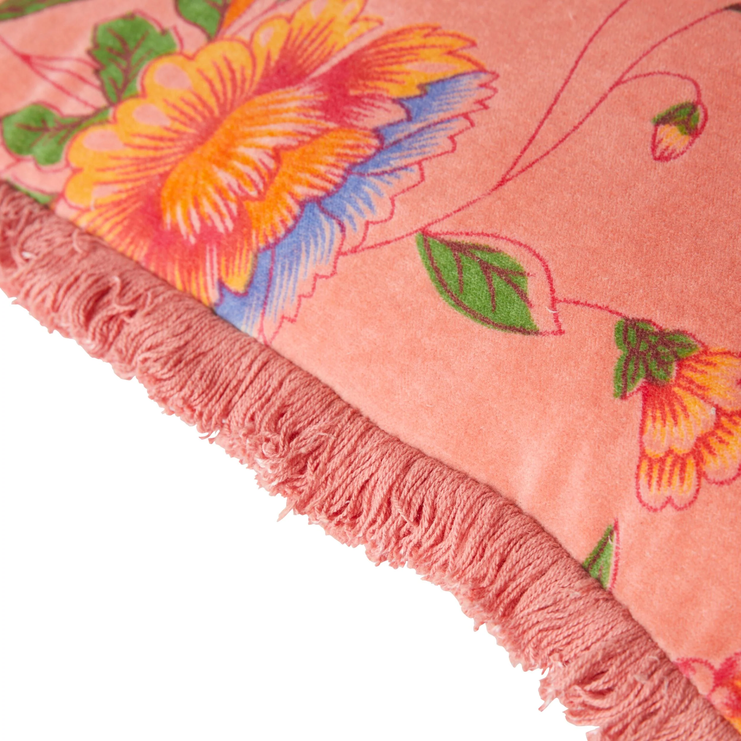 Lulla Vintage Rose Cushion 60x40cm - Image 3