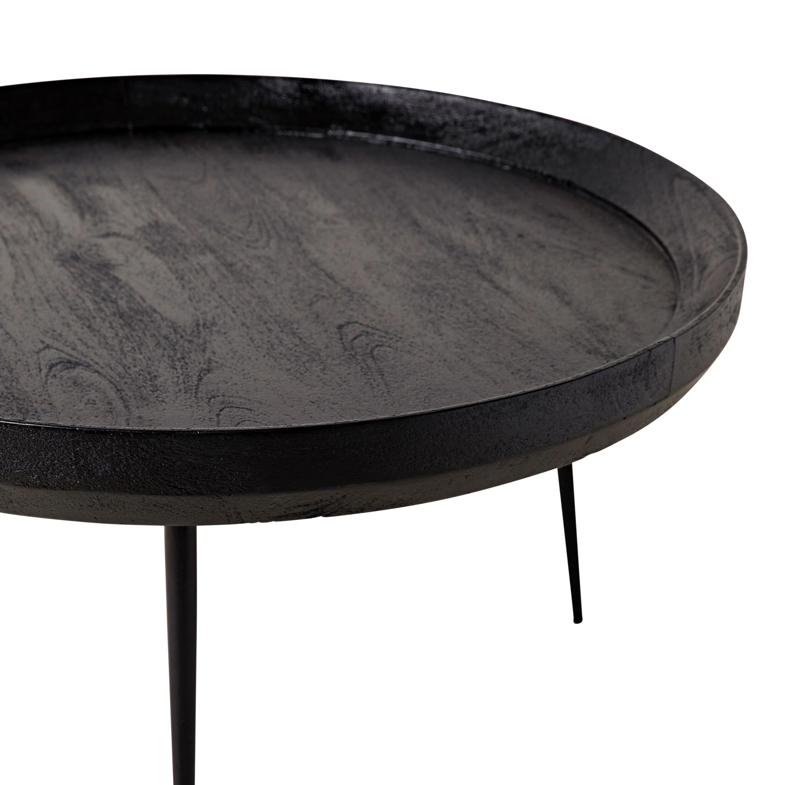 Luna Round Coffee Table Black - Image 3