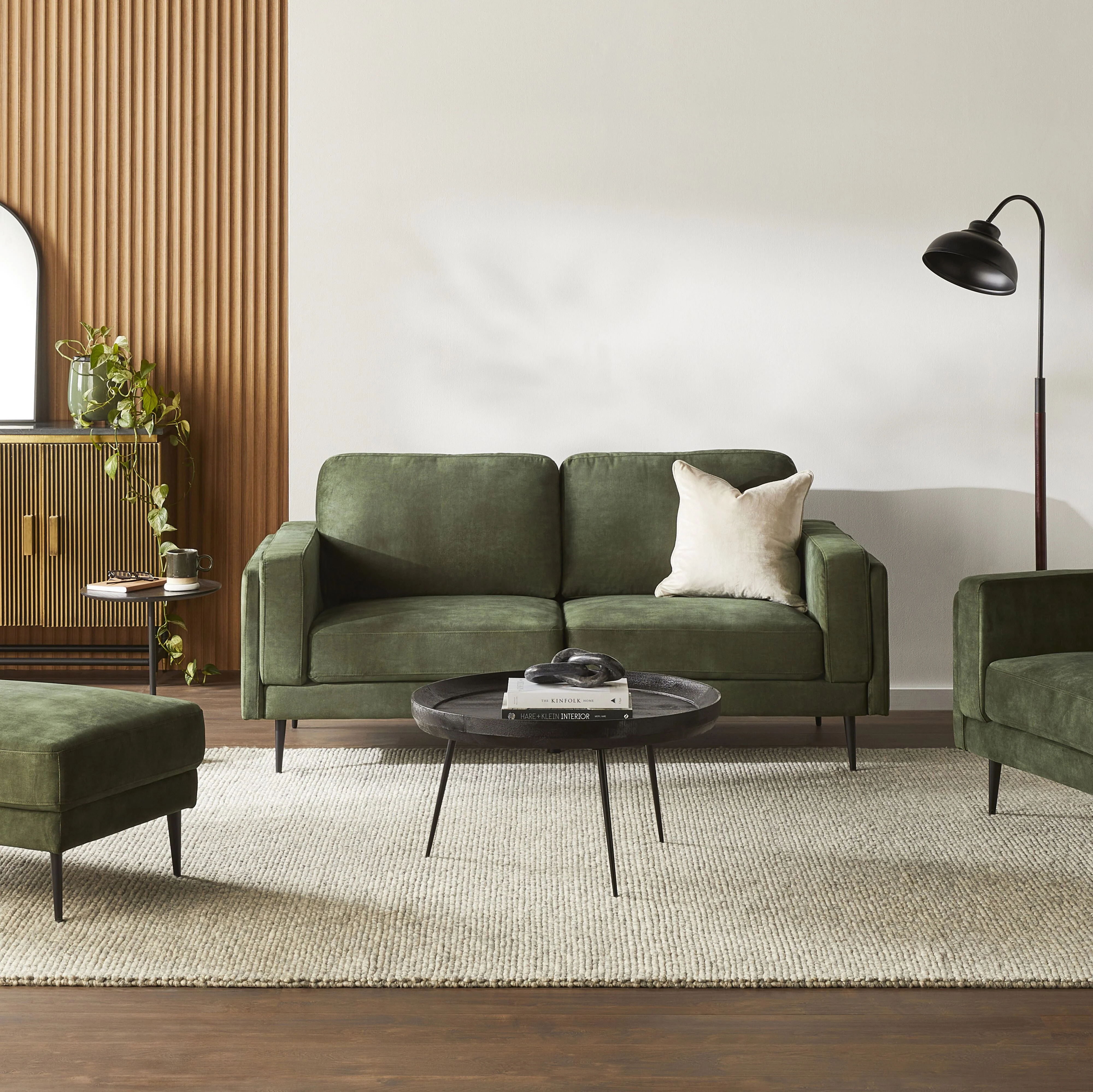 Luna Round Coffee Table Black - Image 5