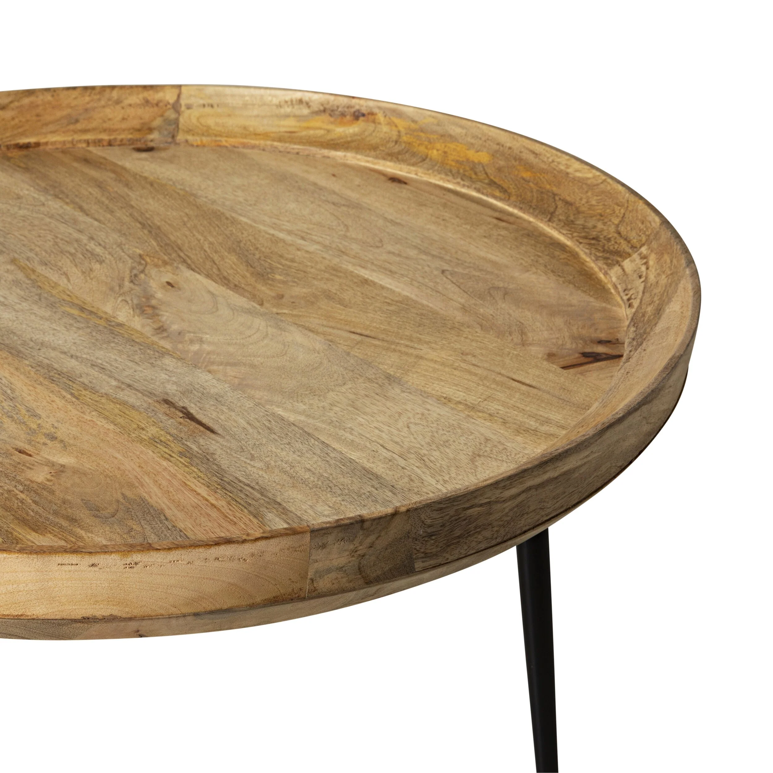 Luna Round Coffee Table Natural - Image 3