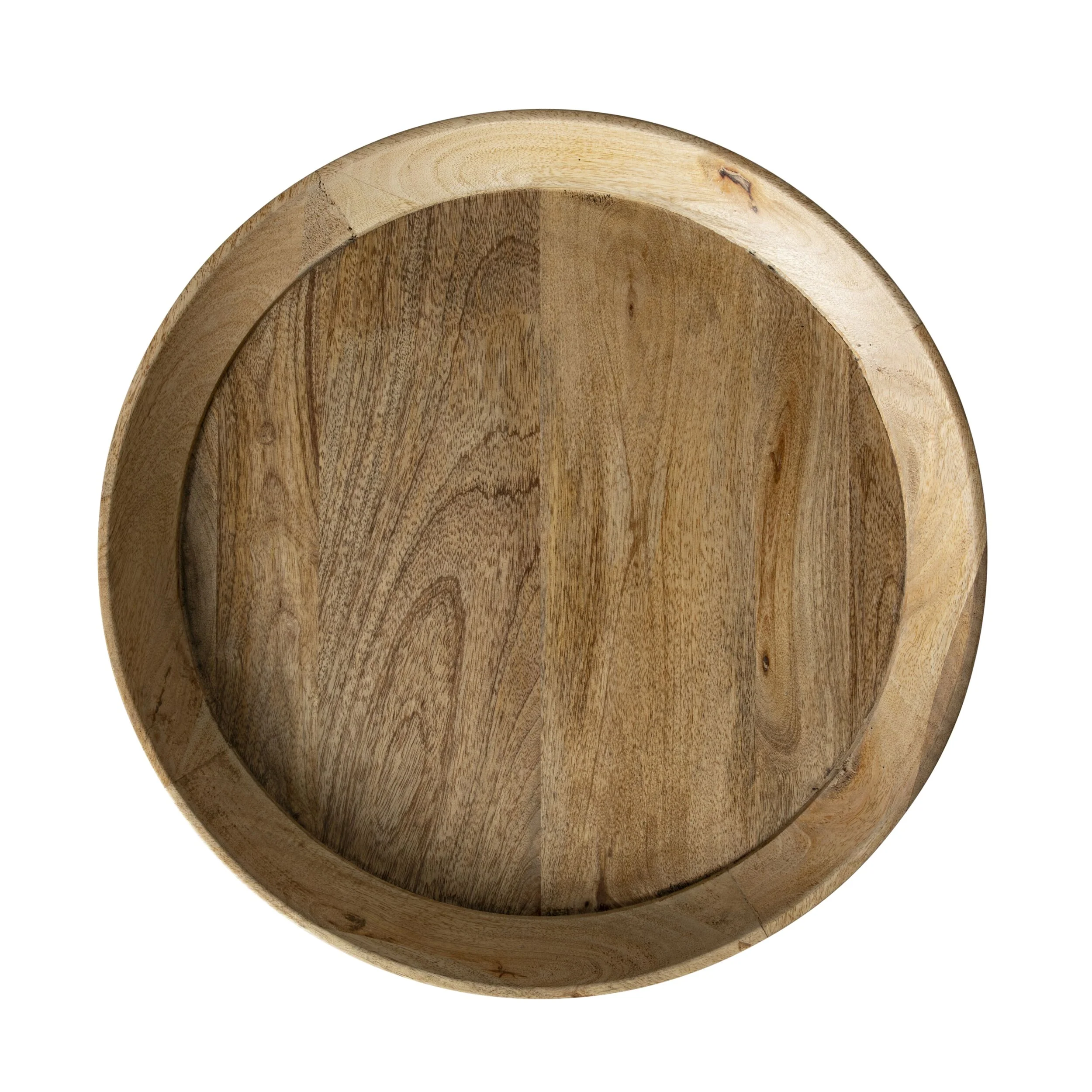 Luna Round Side Table Natural - Image 4