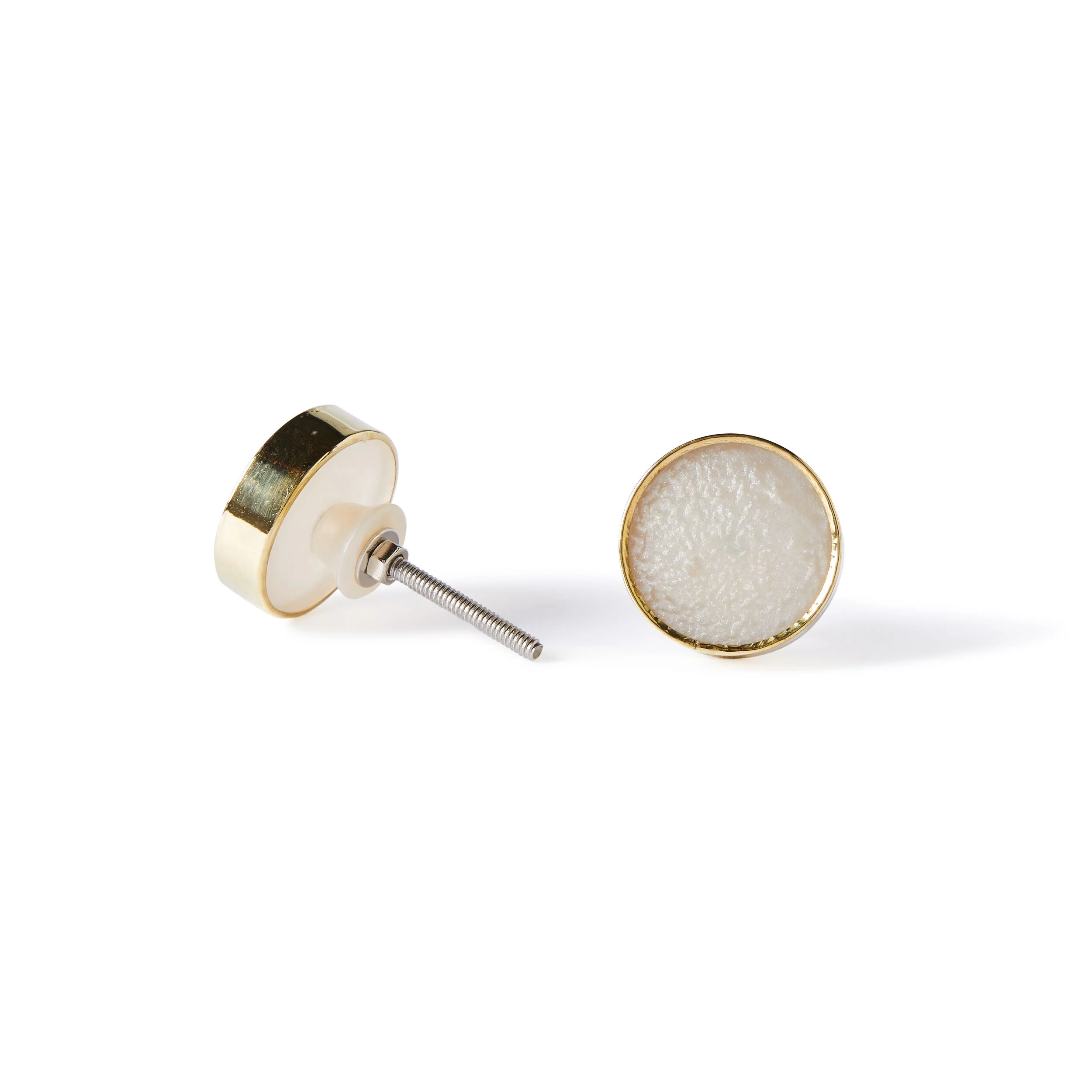 Luxe Pearl Disc Knob 4cm - Image 3