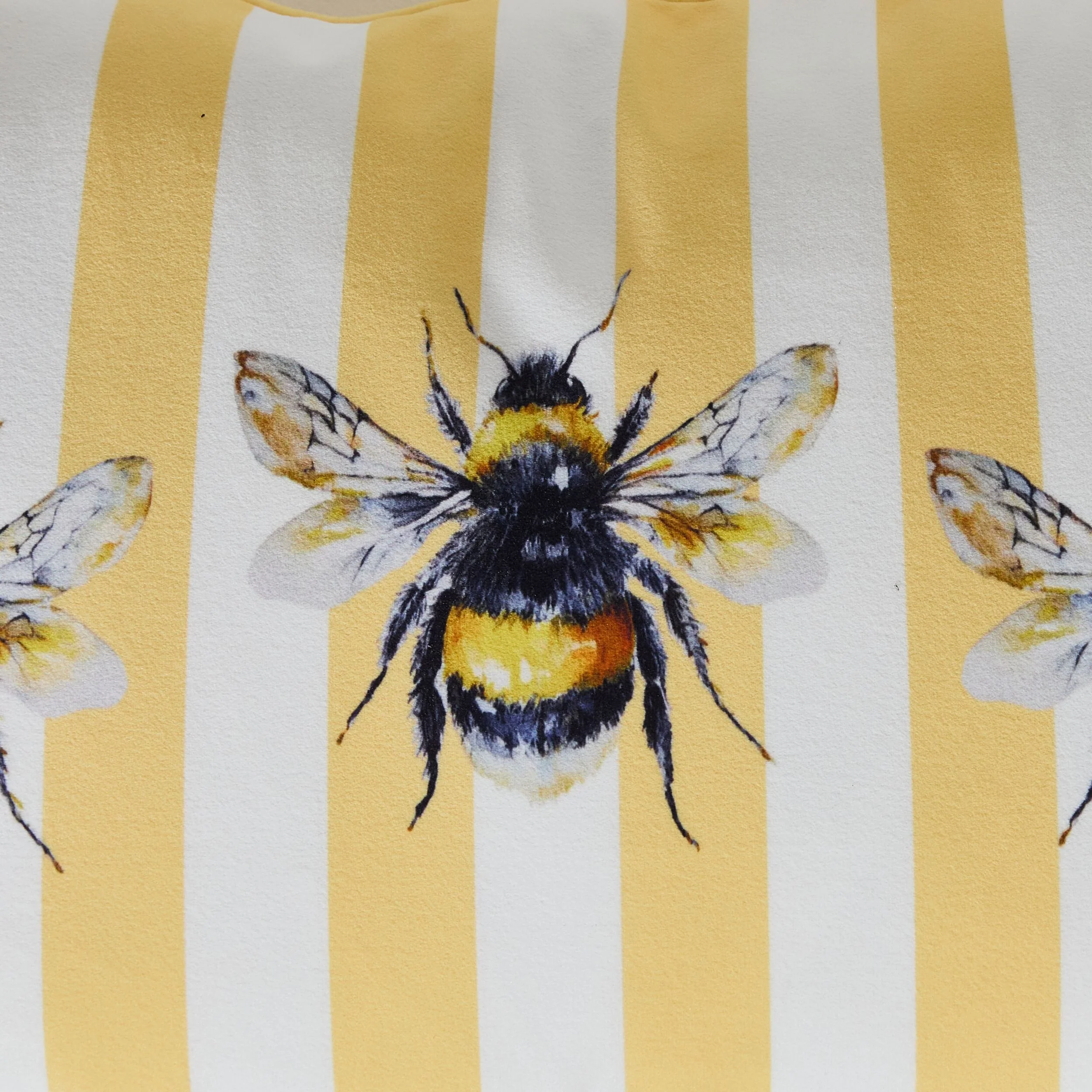 Luxe Velvet Bee Cushion 35x55cm - Image 2