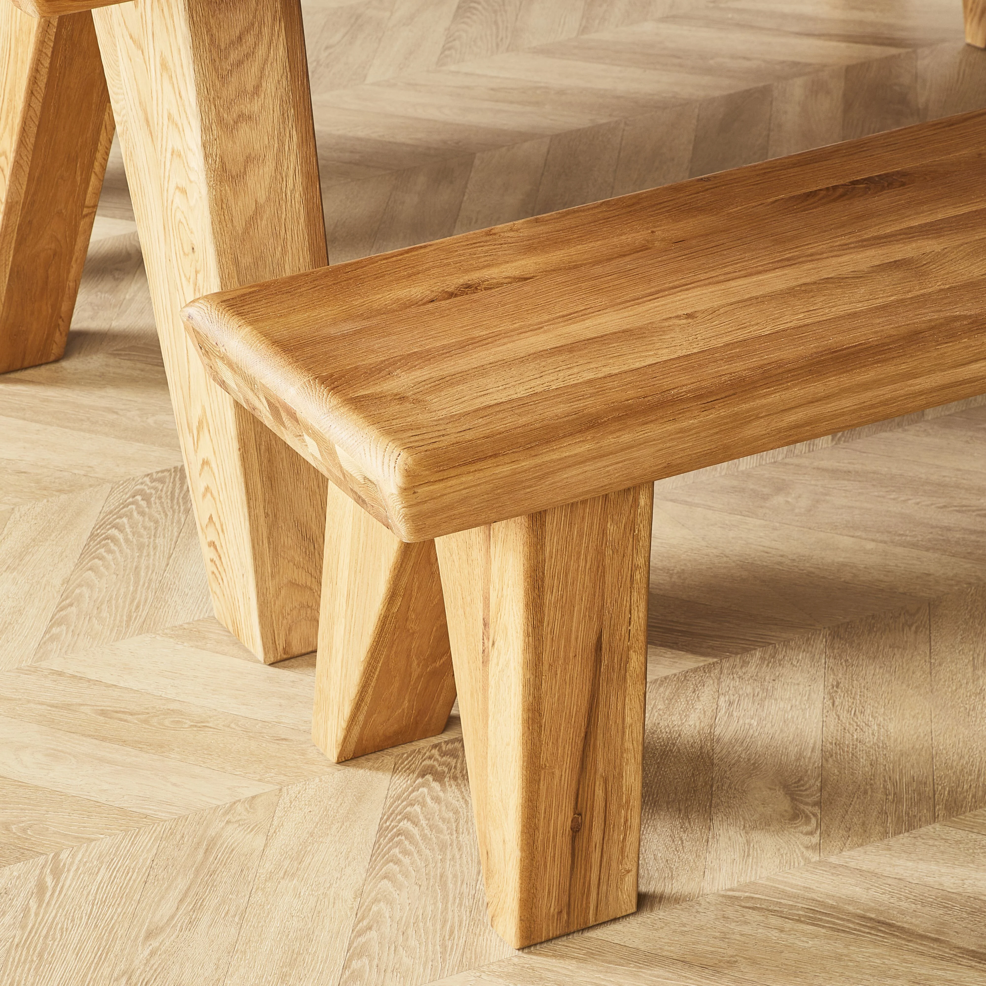 Maccelsfield 200cm Dining Bench - Image 6