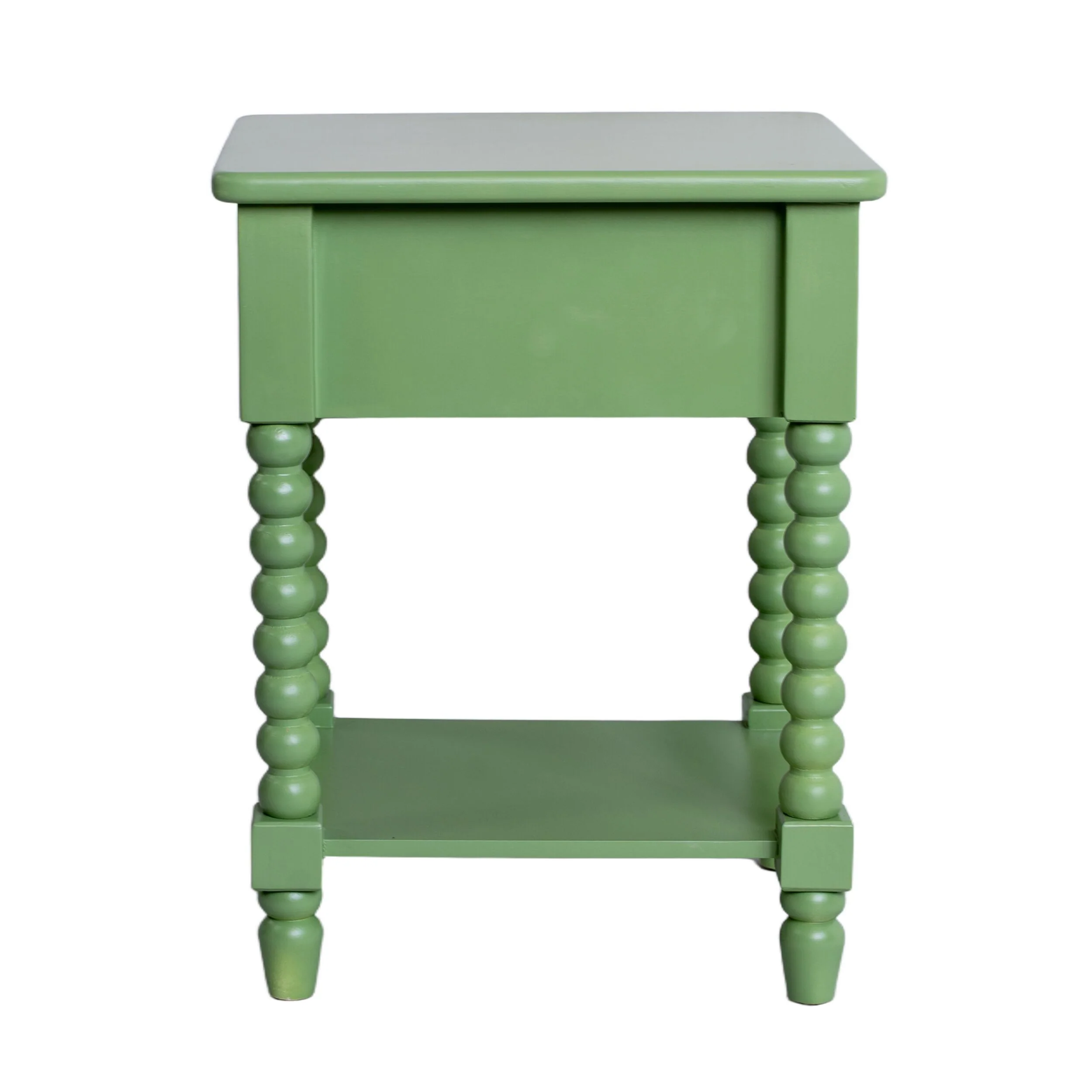 Maisie 1 Drawer Bedside Green - Image 5