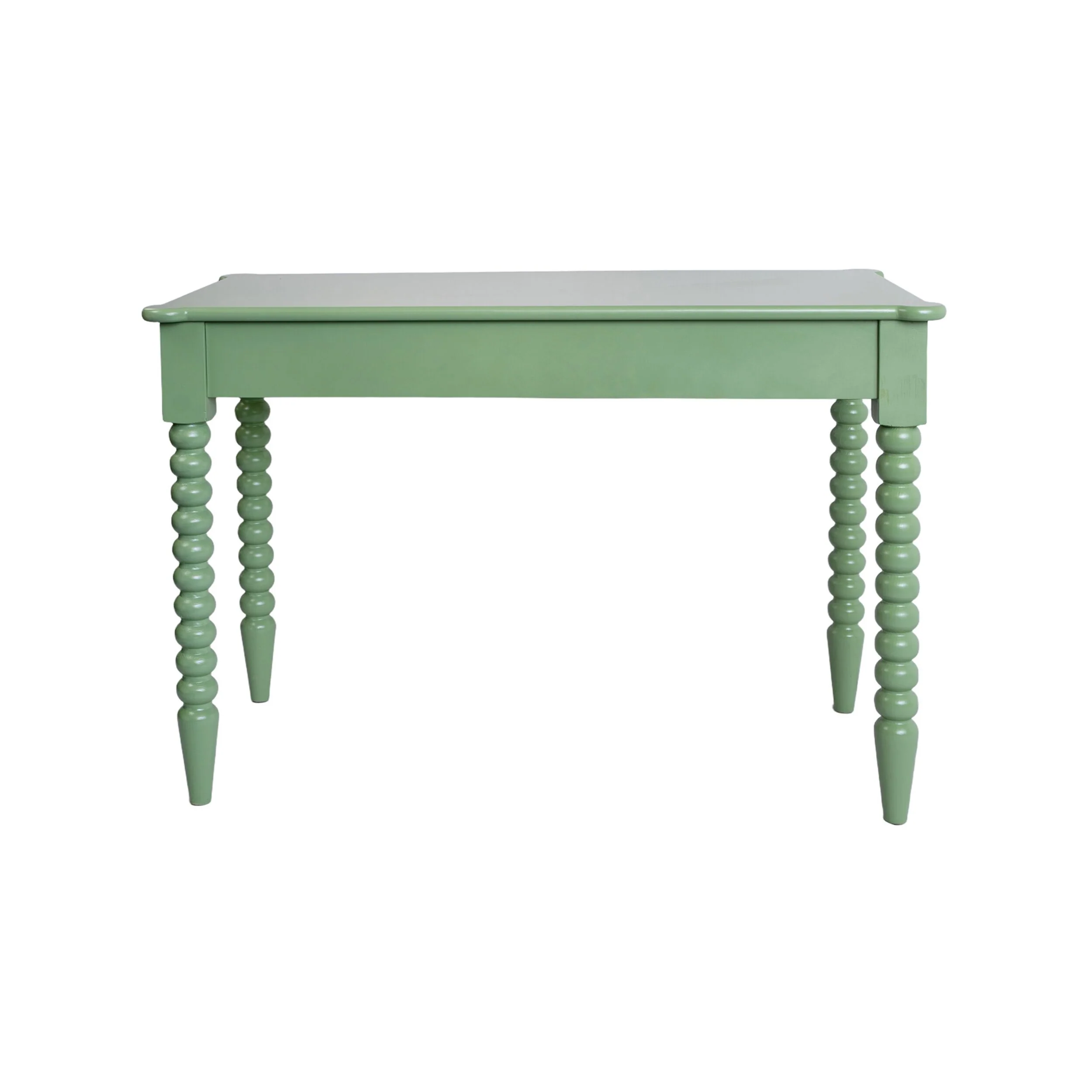 Maisie 3 Drawer Desk Green - Image 5