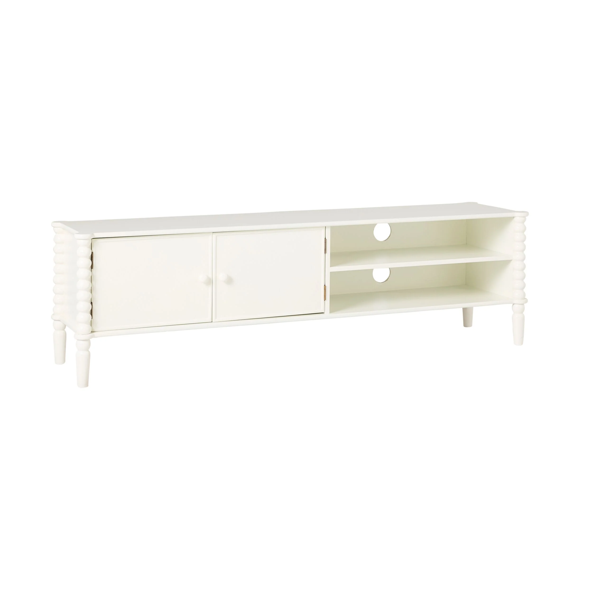 Maisie Entertainment Unit 160cm White - Image 2