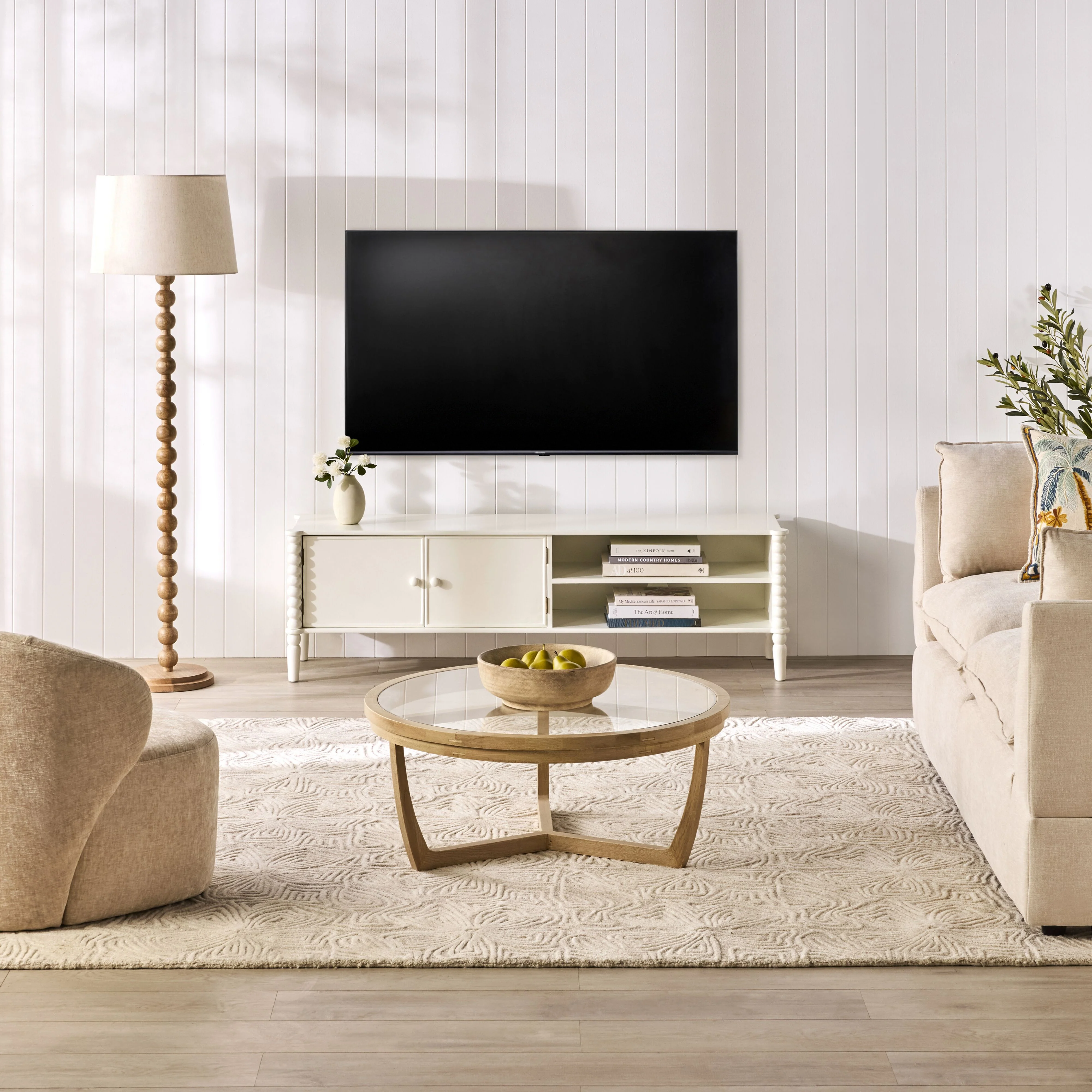 Maisie Entertainment Unit 160cm White - Image 8