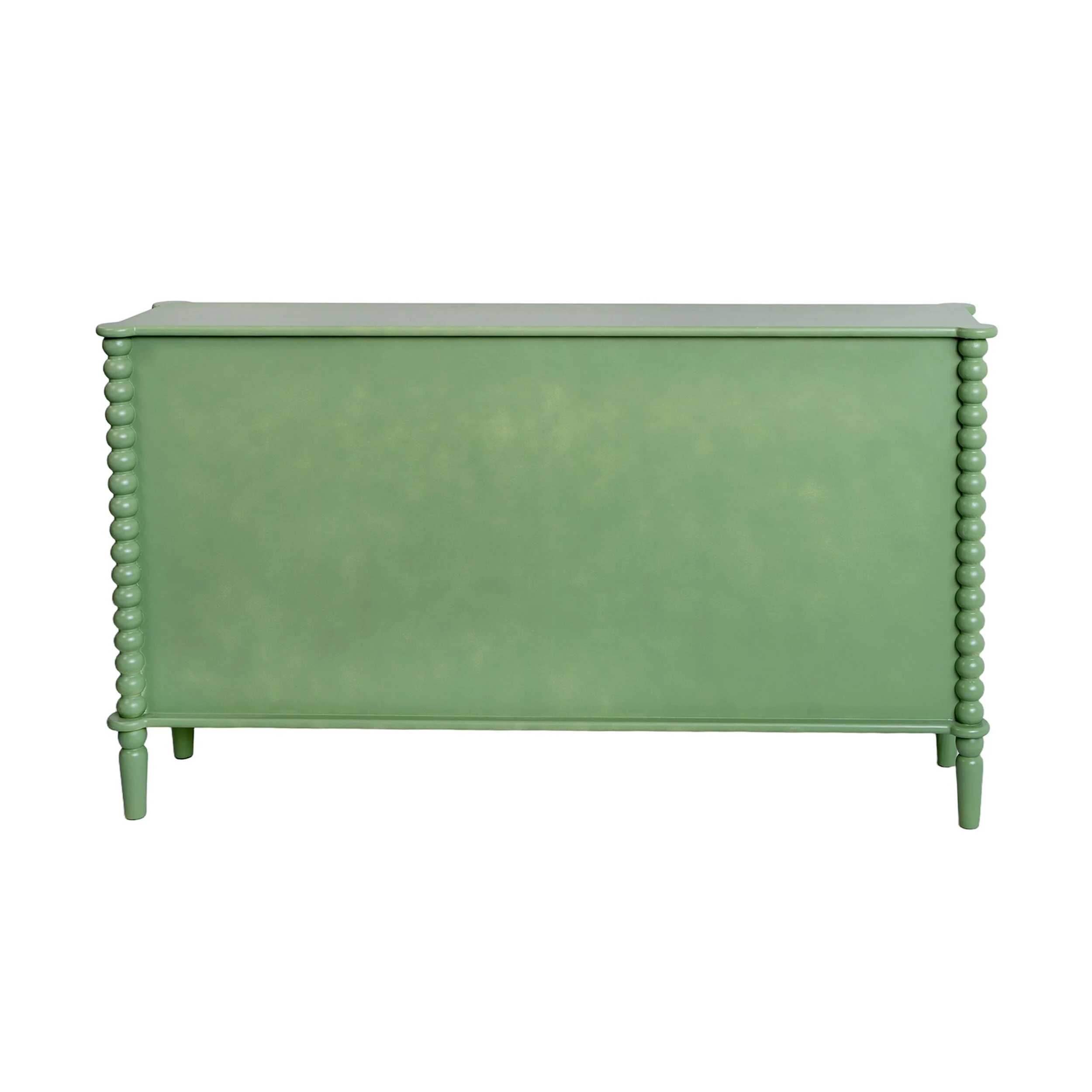 Maisie Low Bookcase Green 140x32x80cm - Image 3