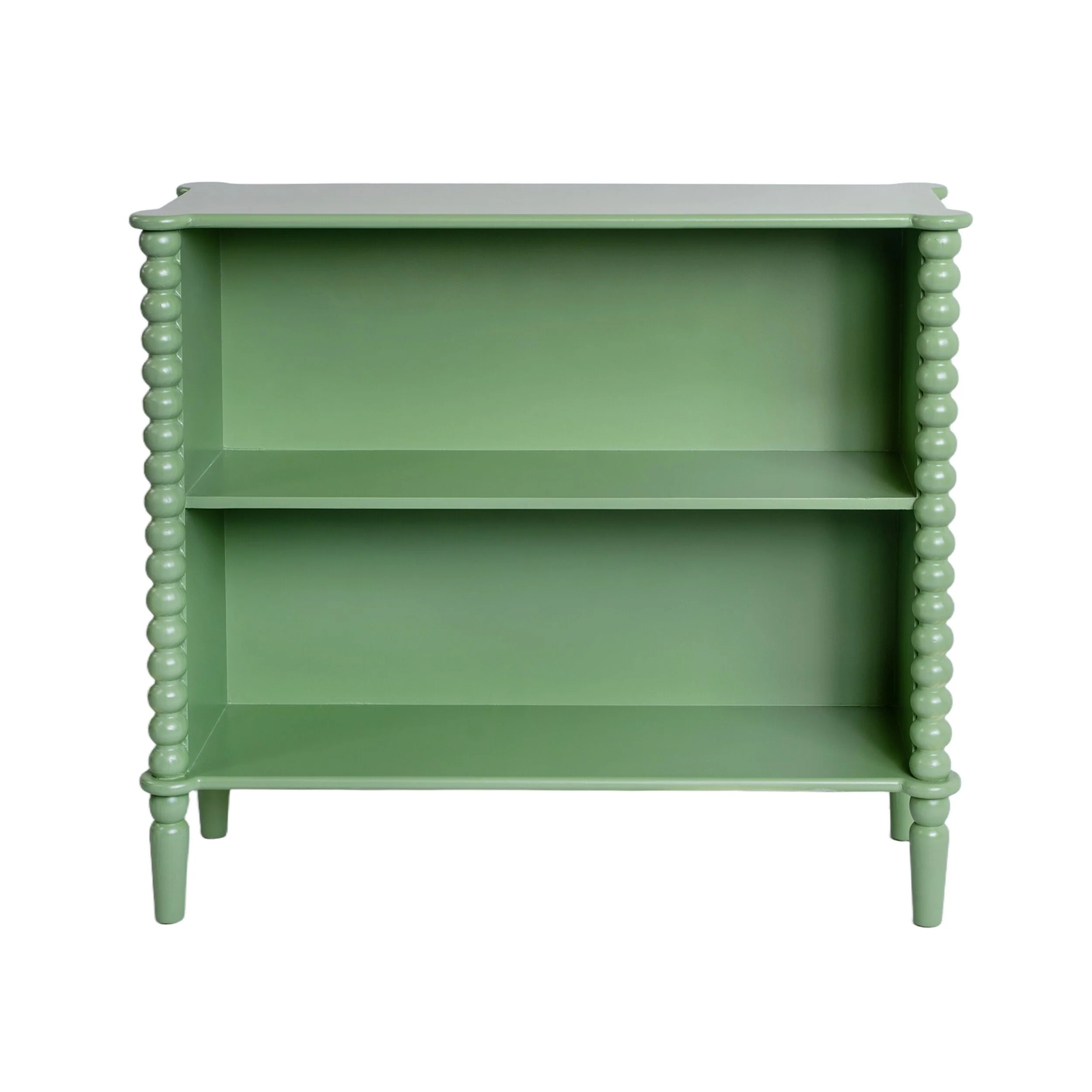 Maisie Small Bookcase Green 90x80 cm