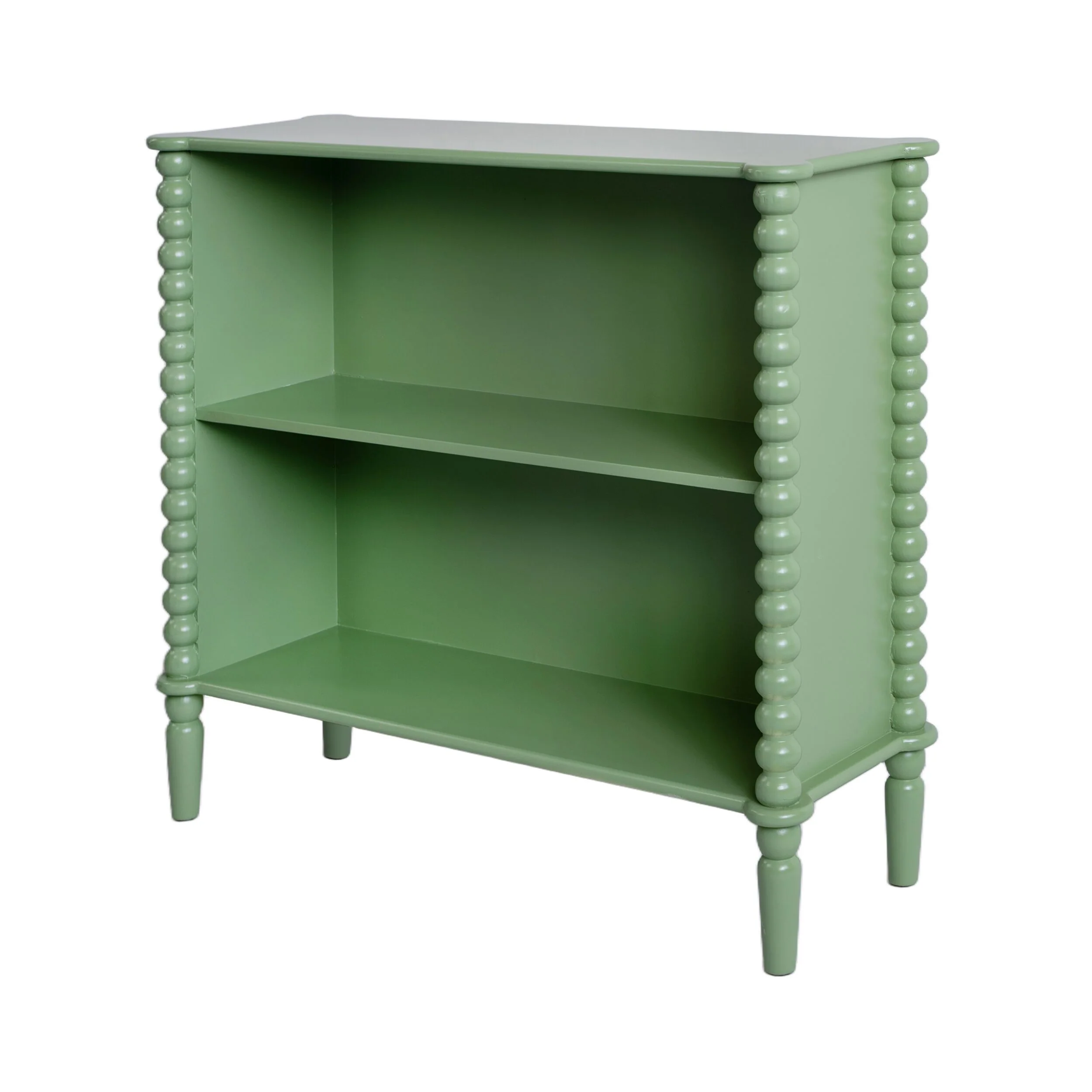Maisie Small Bookcase Green 90x80 cm - Image 2