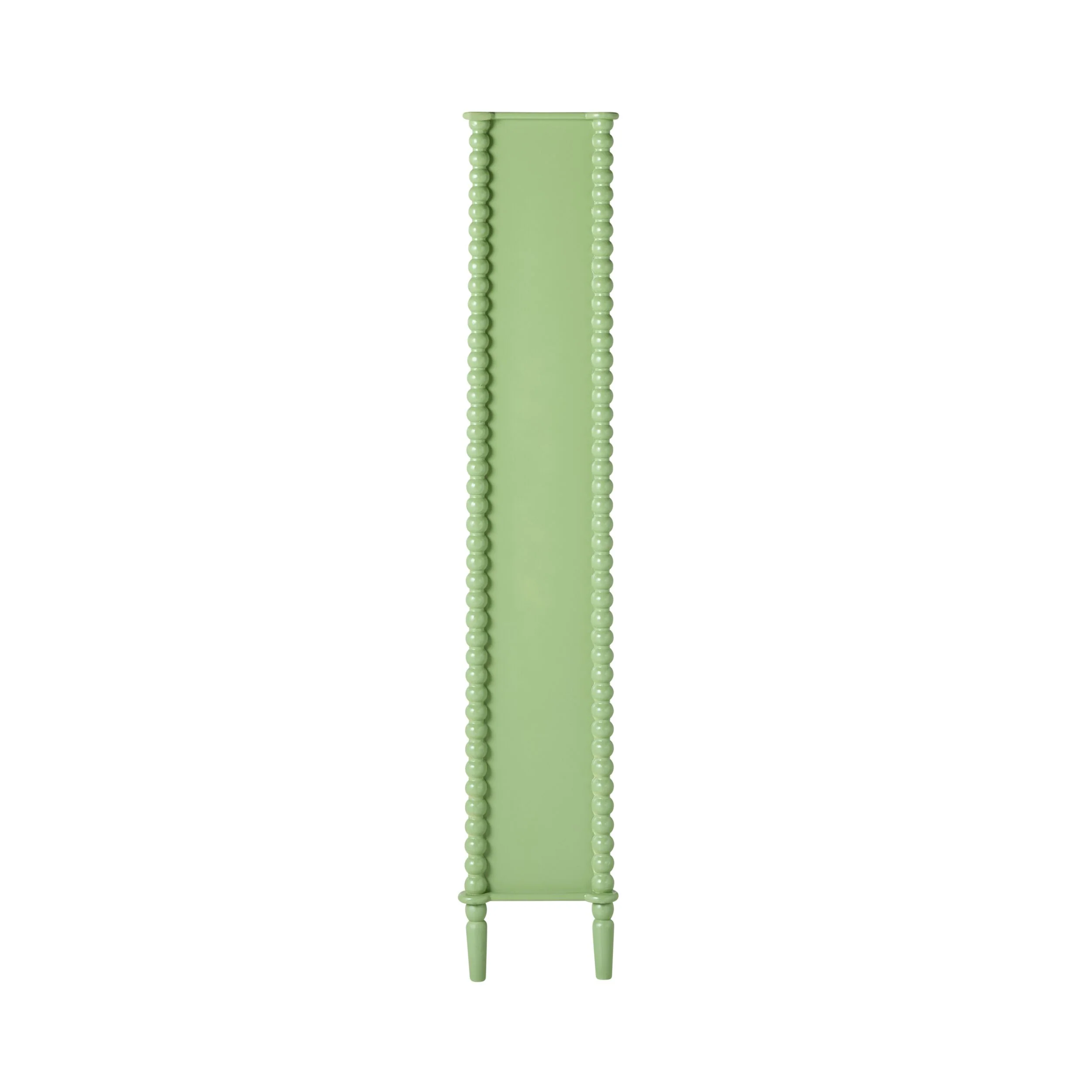 Maisie Tall Bookcase Green 90x32x170cm - Image 3