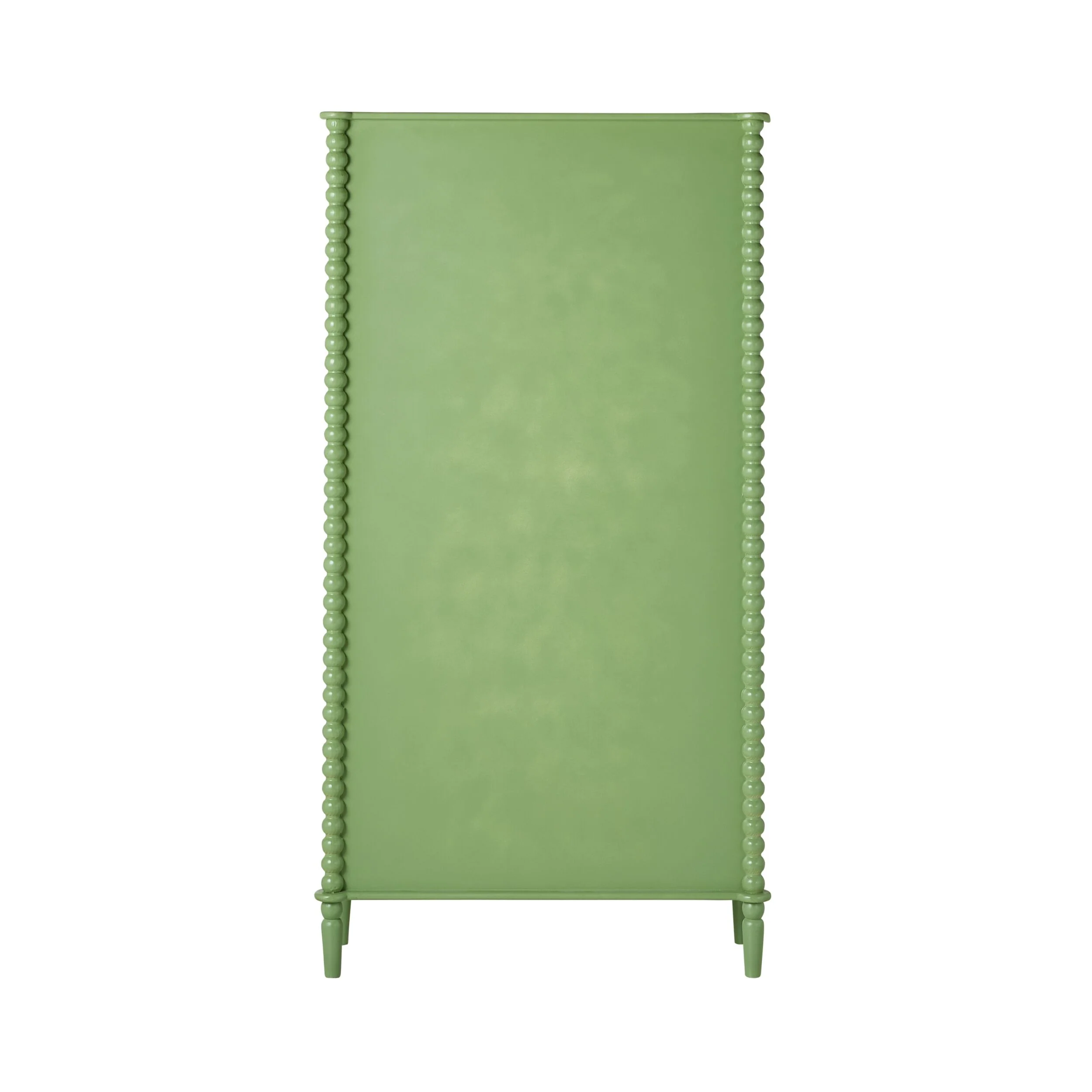 Maisie Tall Bookcase Green 90x32x170cm - Image 4