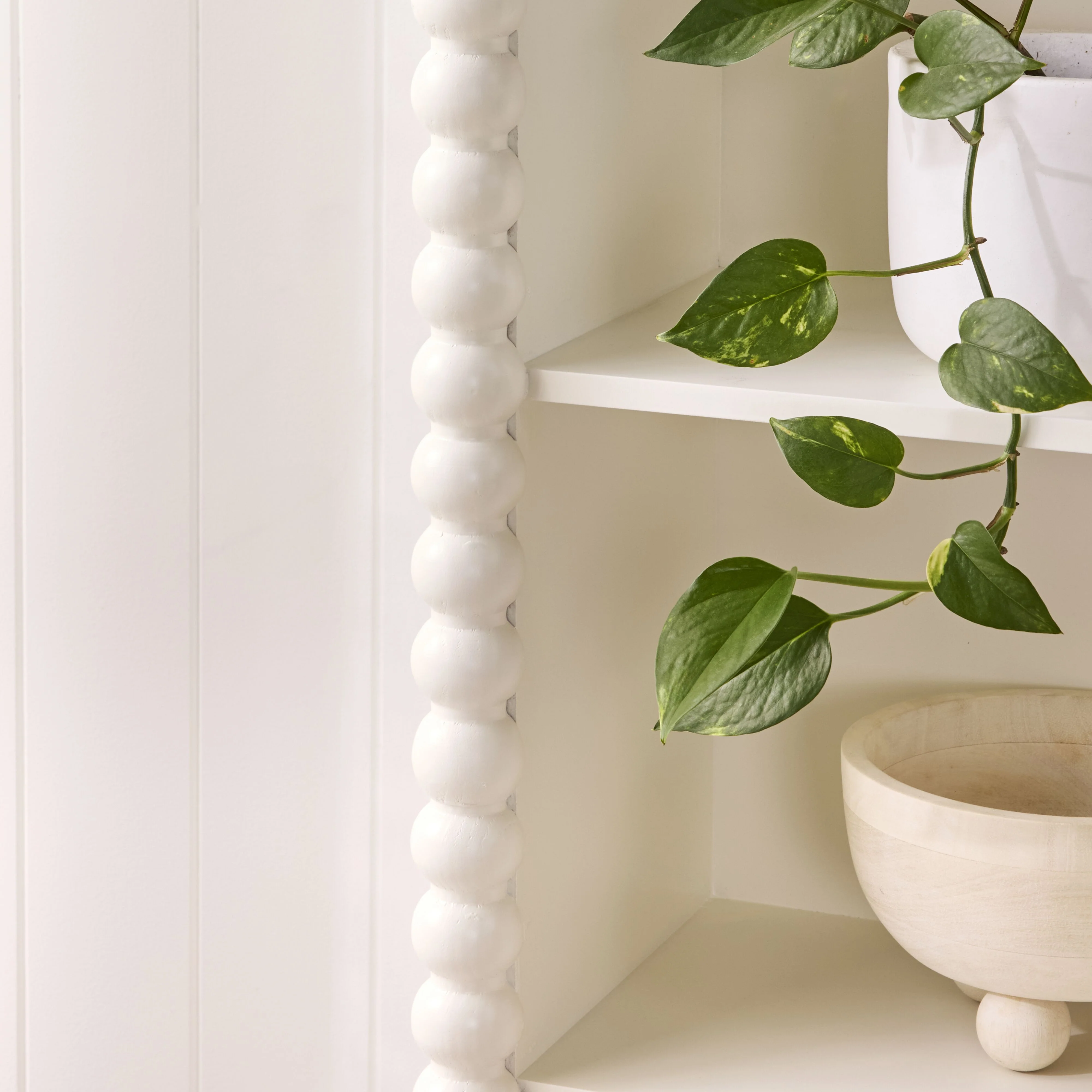 Maisie Tall Bookcase White 90x170cm - Image 11